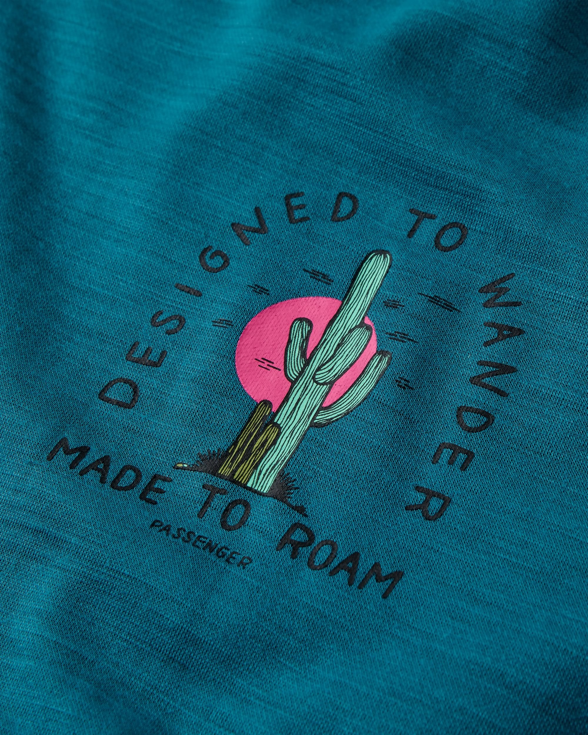 Camp Lost Lightweight Merino Blend LS T-Shirt - Mediterranean - Image 2