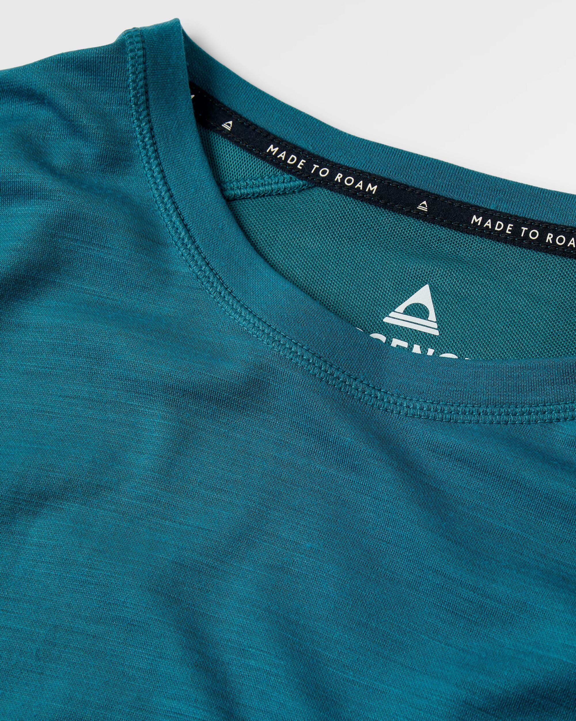 Camp Lost Lightweight Merino Blend LS T-Shirt - Mediterranean - Image 4