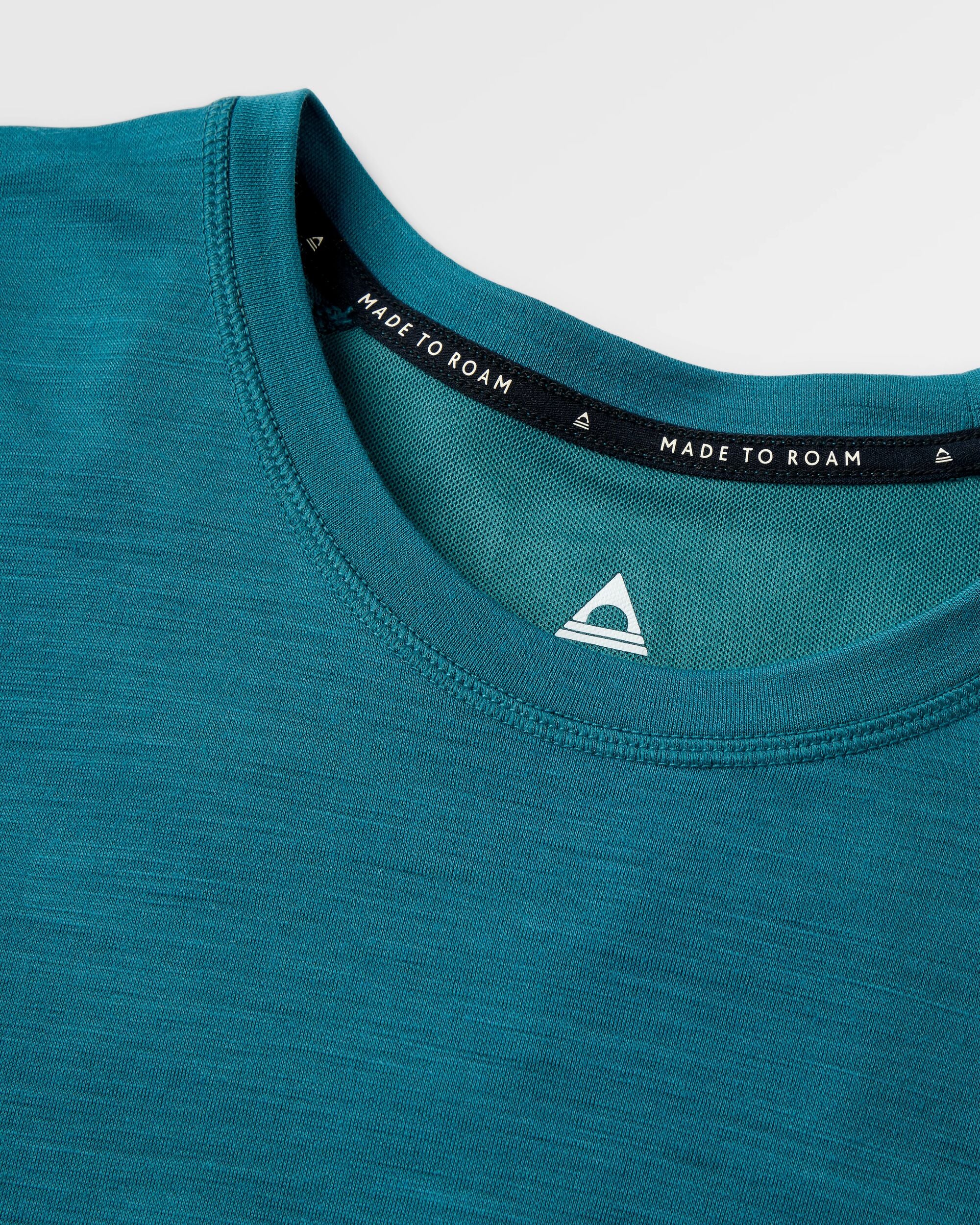 Camp Lost Lightweight Merino Blend T-Shirt - Mediterranean - Image 5