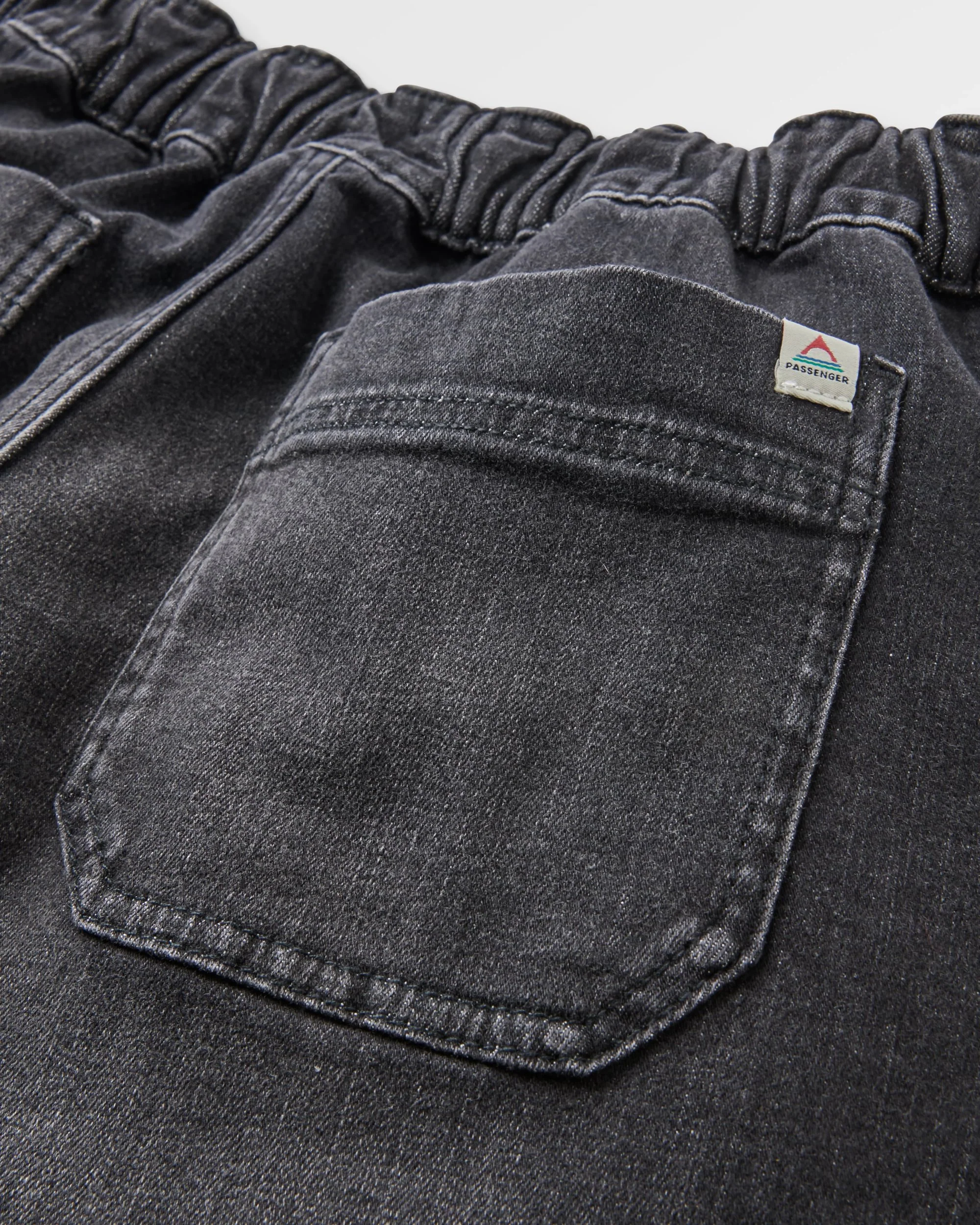 Carriso Short - Washed Black Denim - Image 9