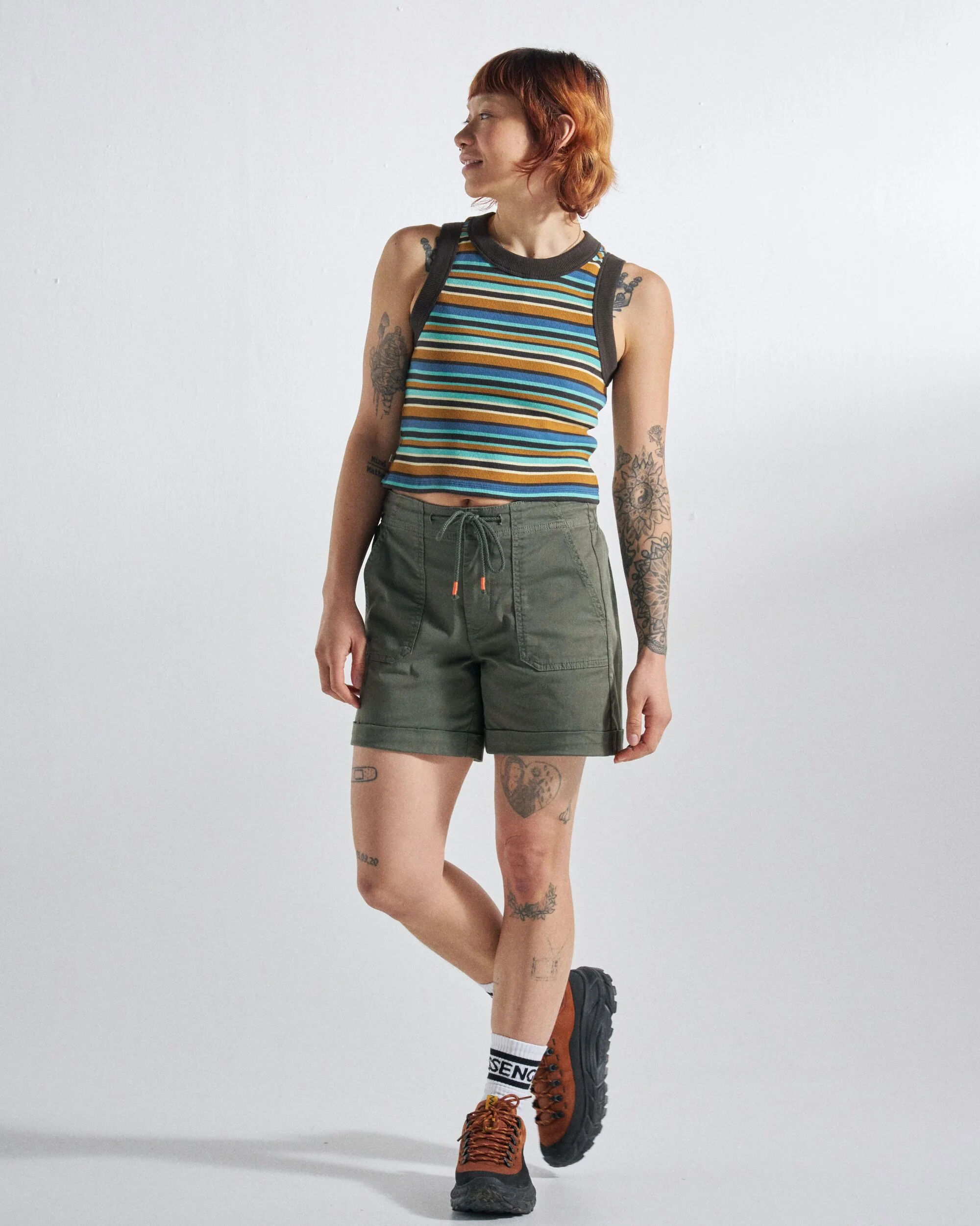 Carriso Short - Dusty Olive - Image 5