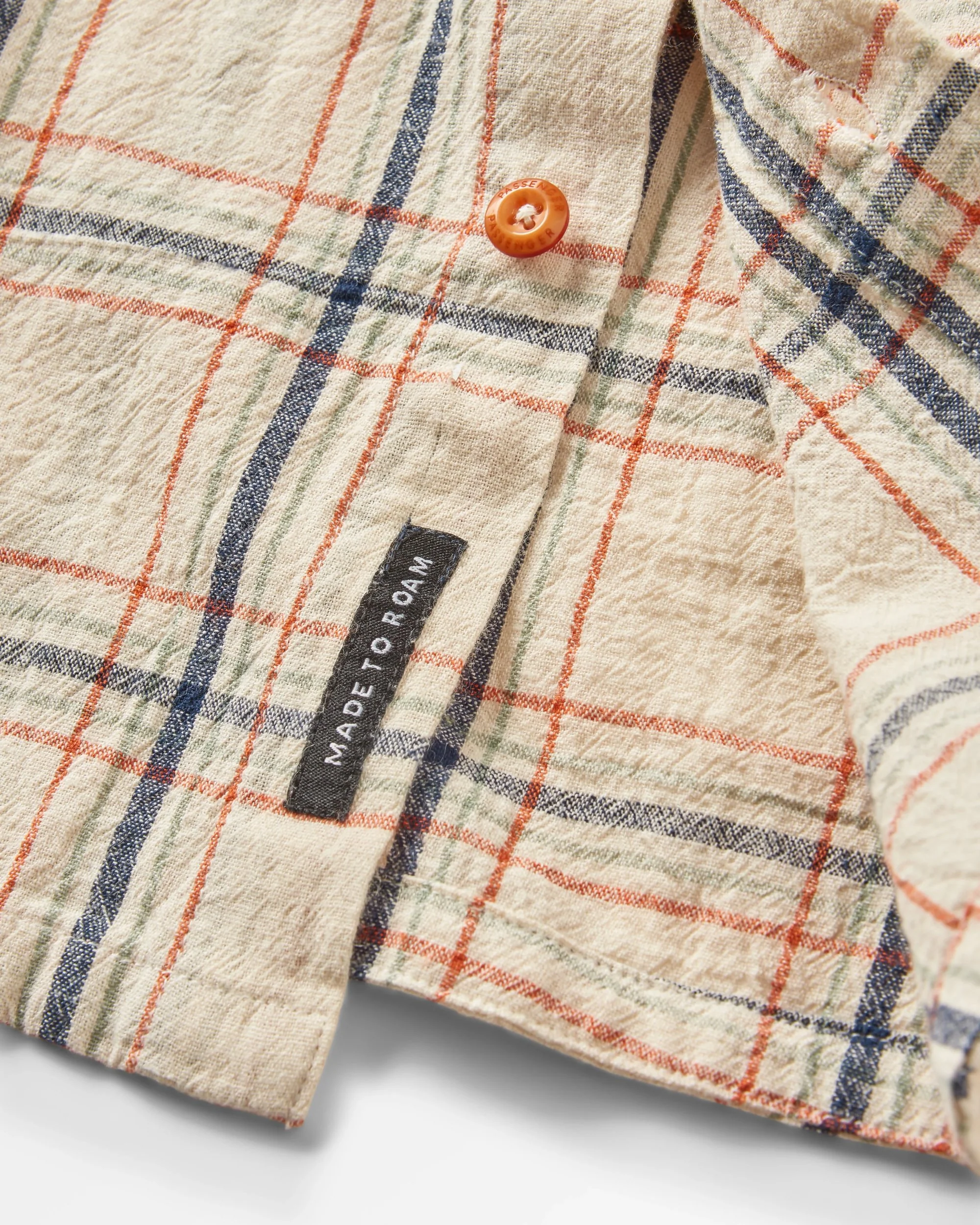 Chill Organic Cotton Check Shirt - Birch - Image 11