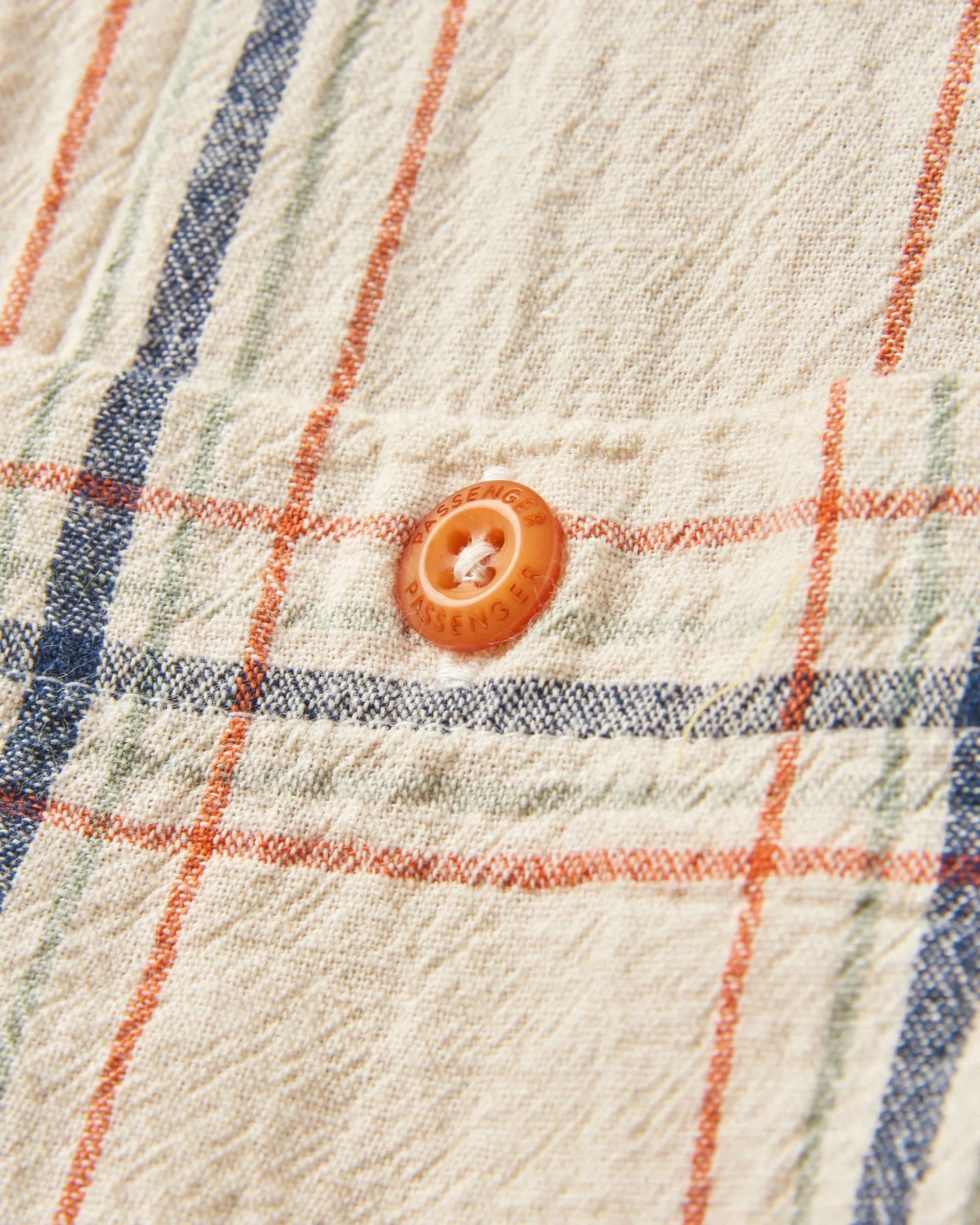 Chill Organic Cotton Check Shirt - Birch - Image 9