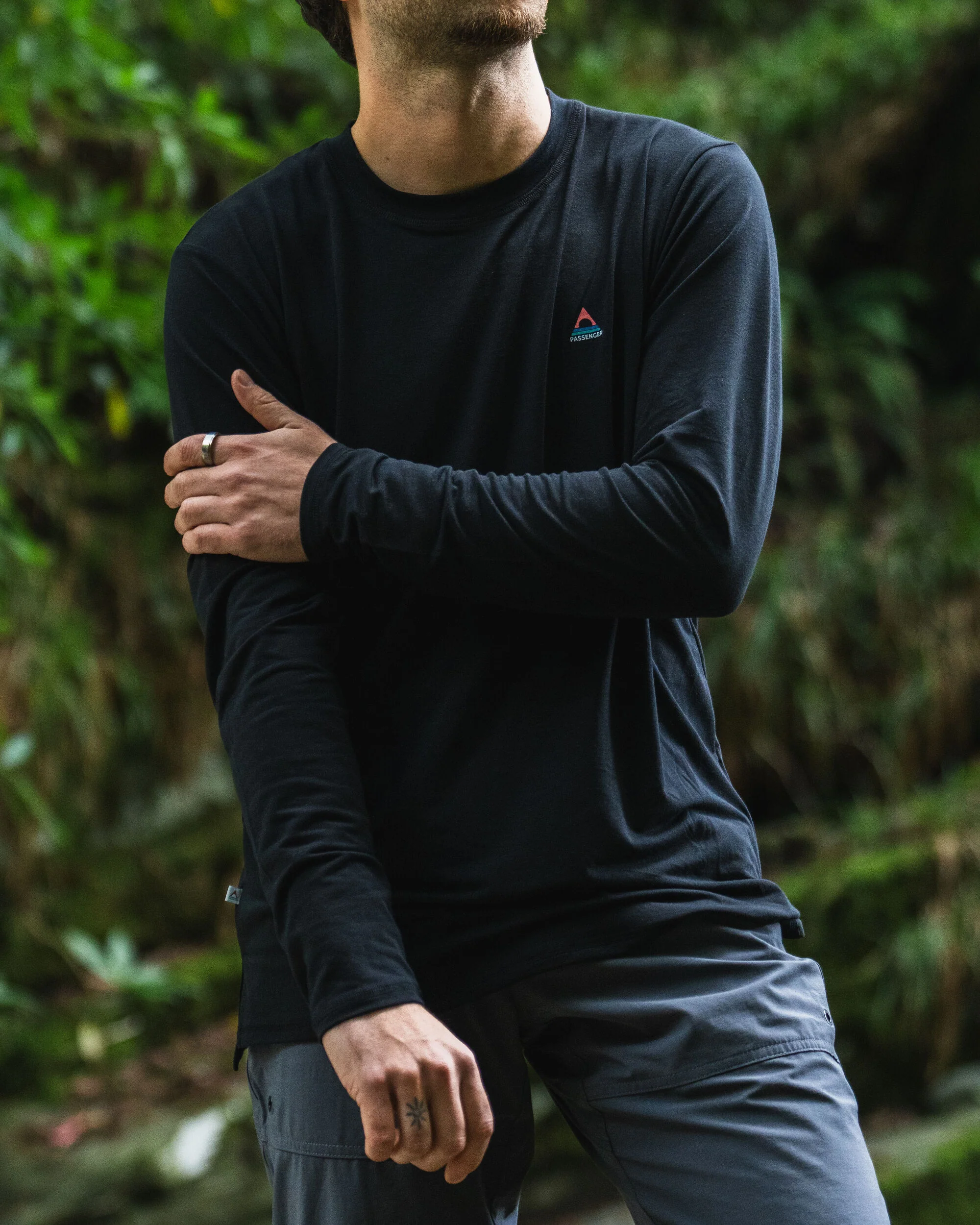 Classic Active LS T-Shirt - Black - Image 2