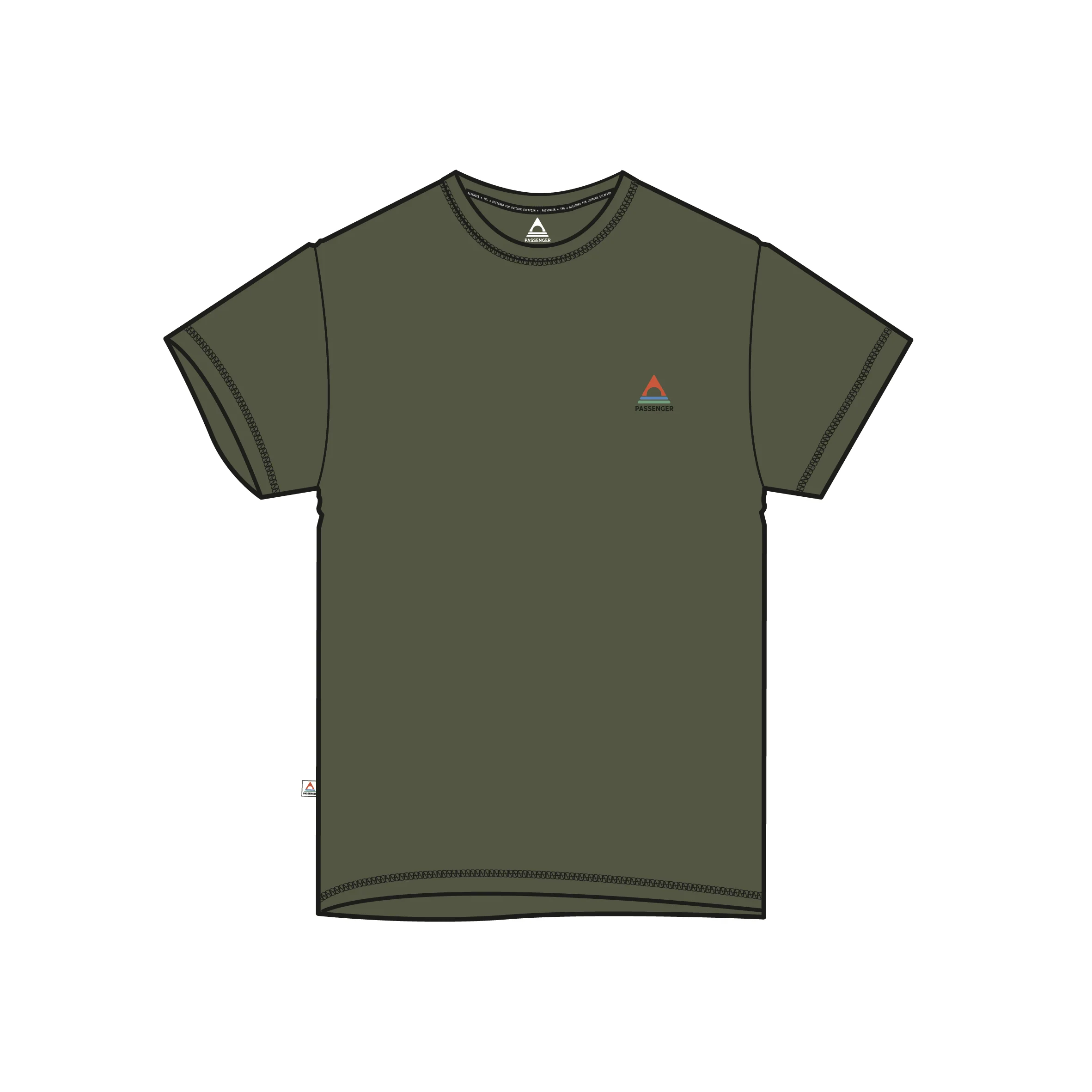 Classic Logo Drirelease® Active T-Shirt - Khaki - Image 6