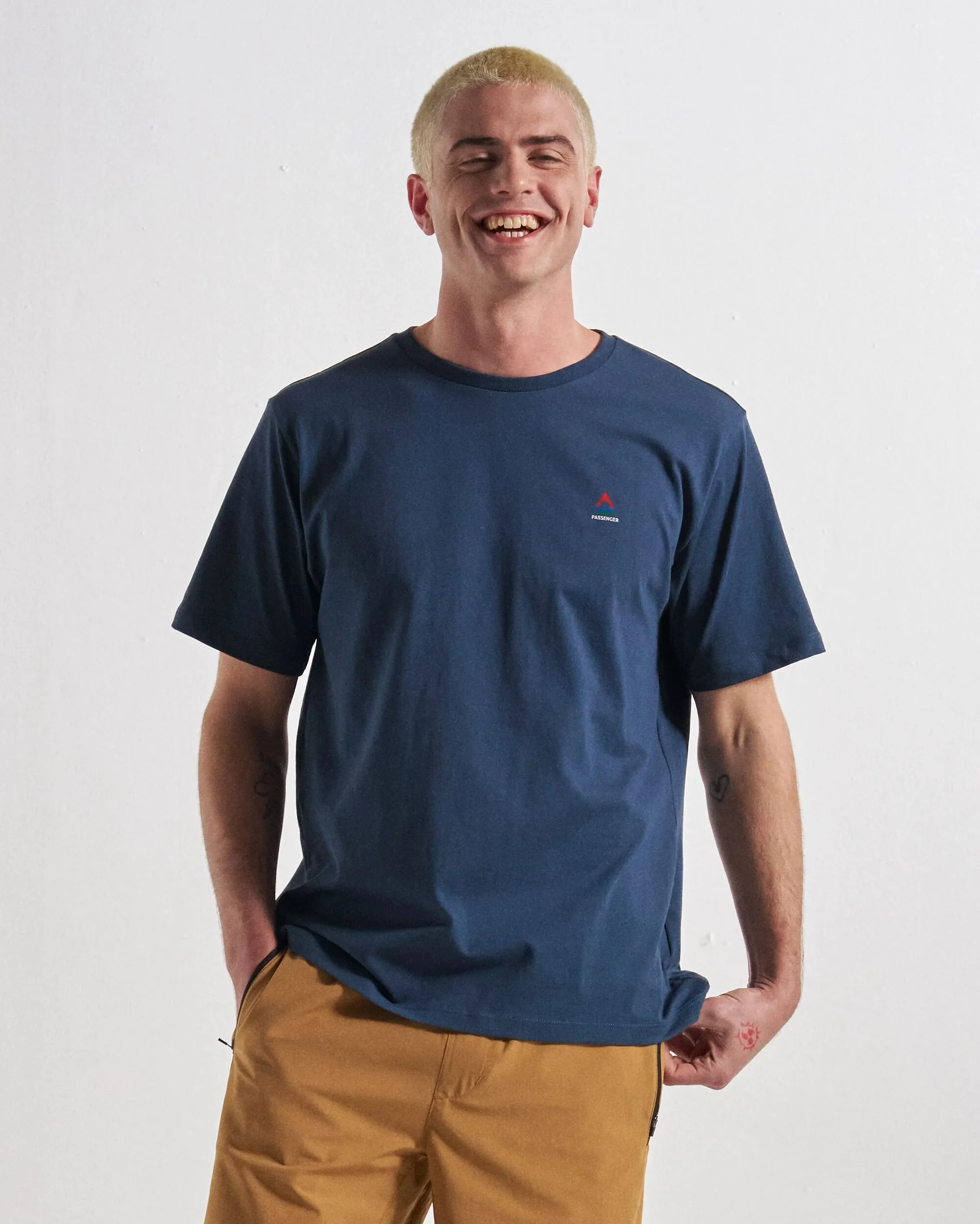 Classic Logo T-Shirt - Rich Navy - Image 5