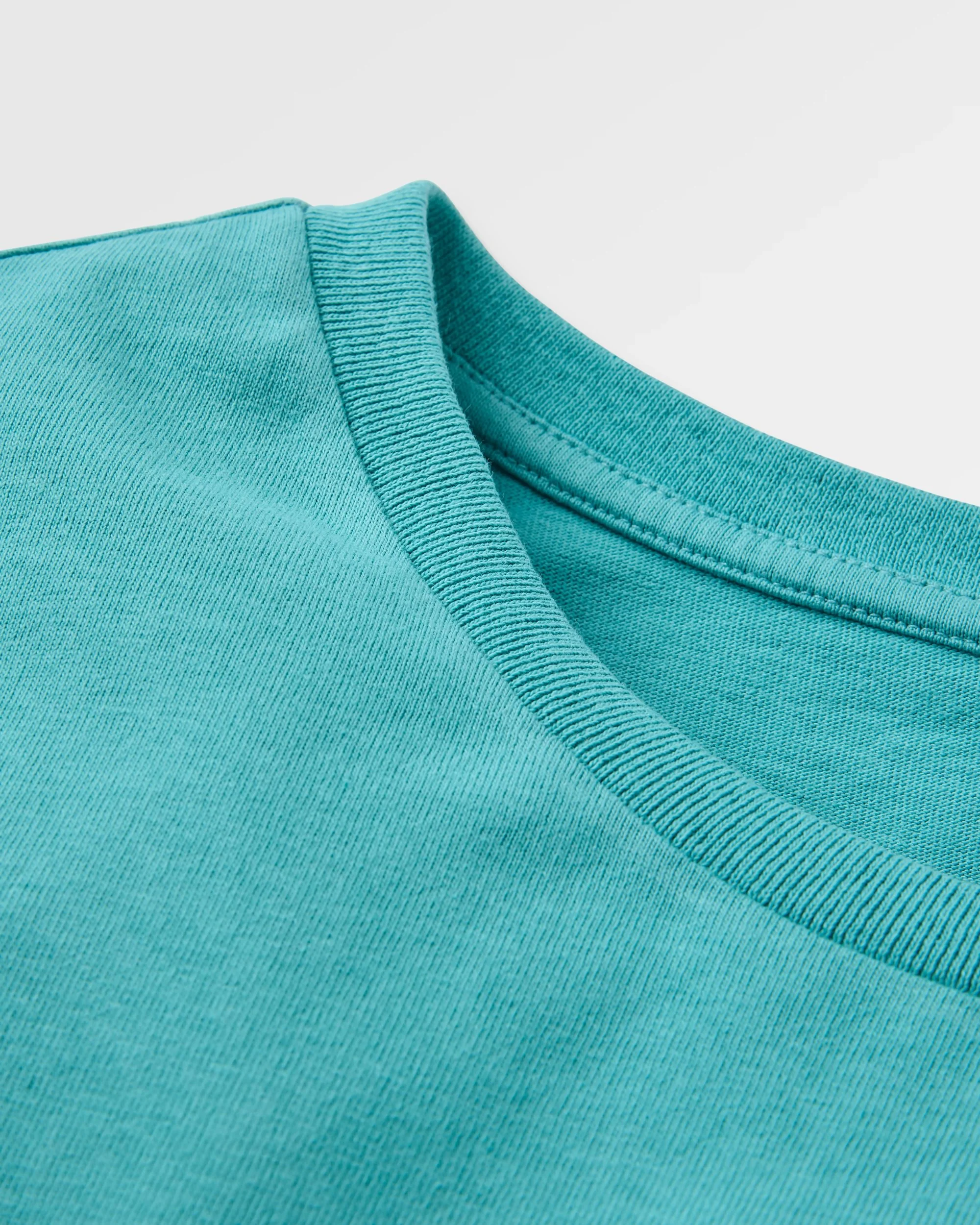 Classic Logo T-Shirt - Ocean Teal - Image 3