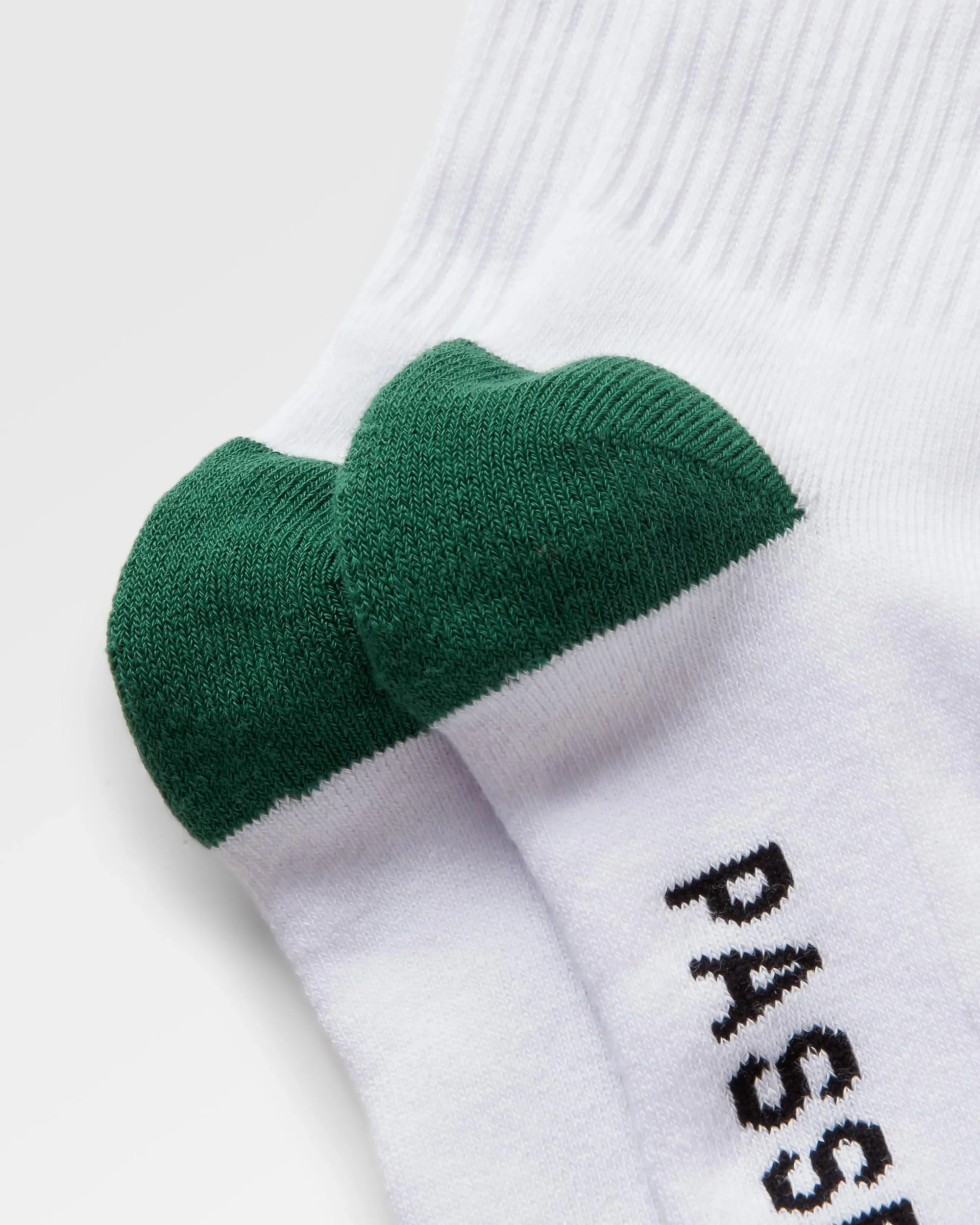 Classic Midweight Crew Socks - White - Image 2