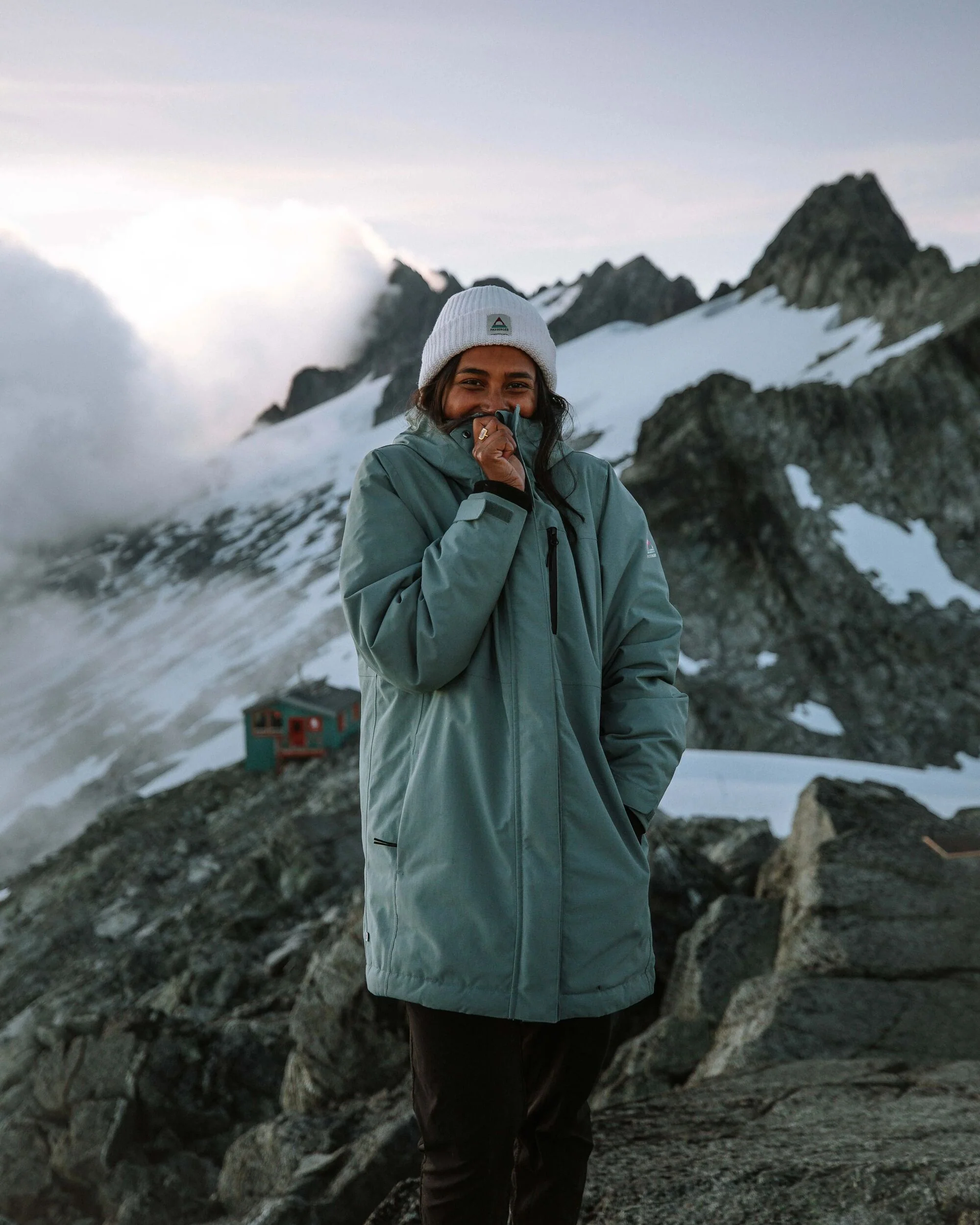 Cloudmont Waterproof Down Parka - Stormy Sea - Image 3