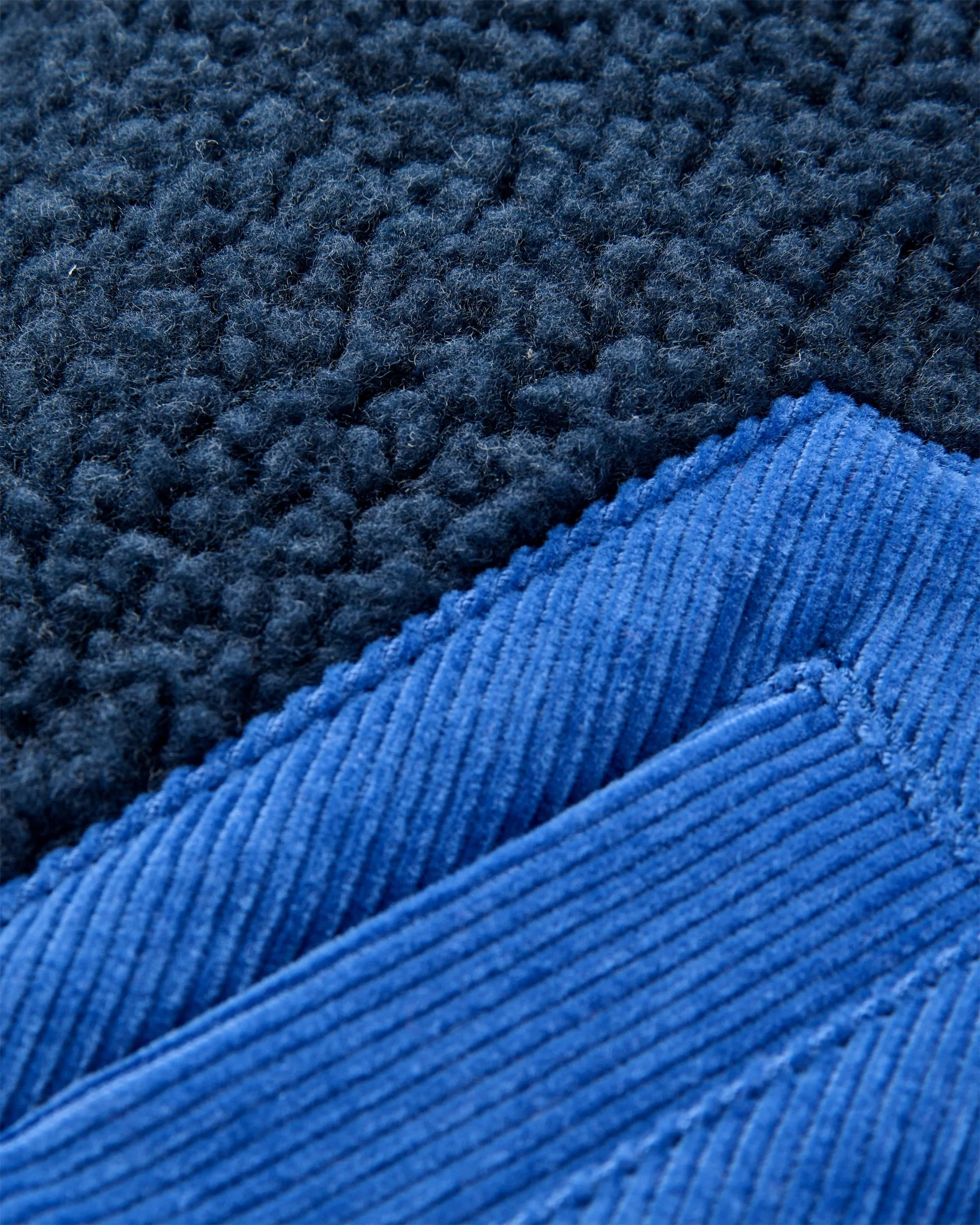 Clover Sherpa Hooded Fleece - Rich Navy - Image 3