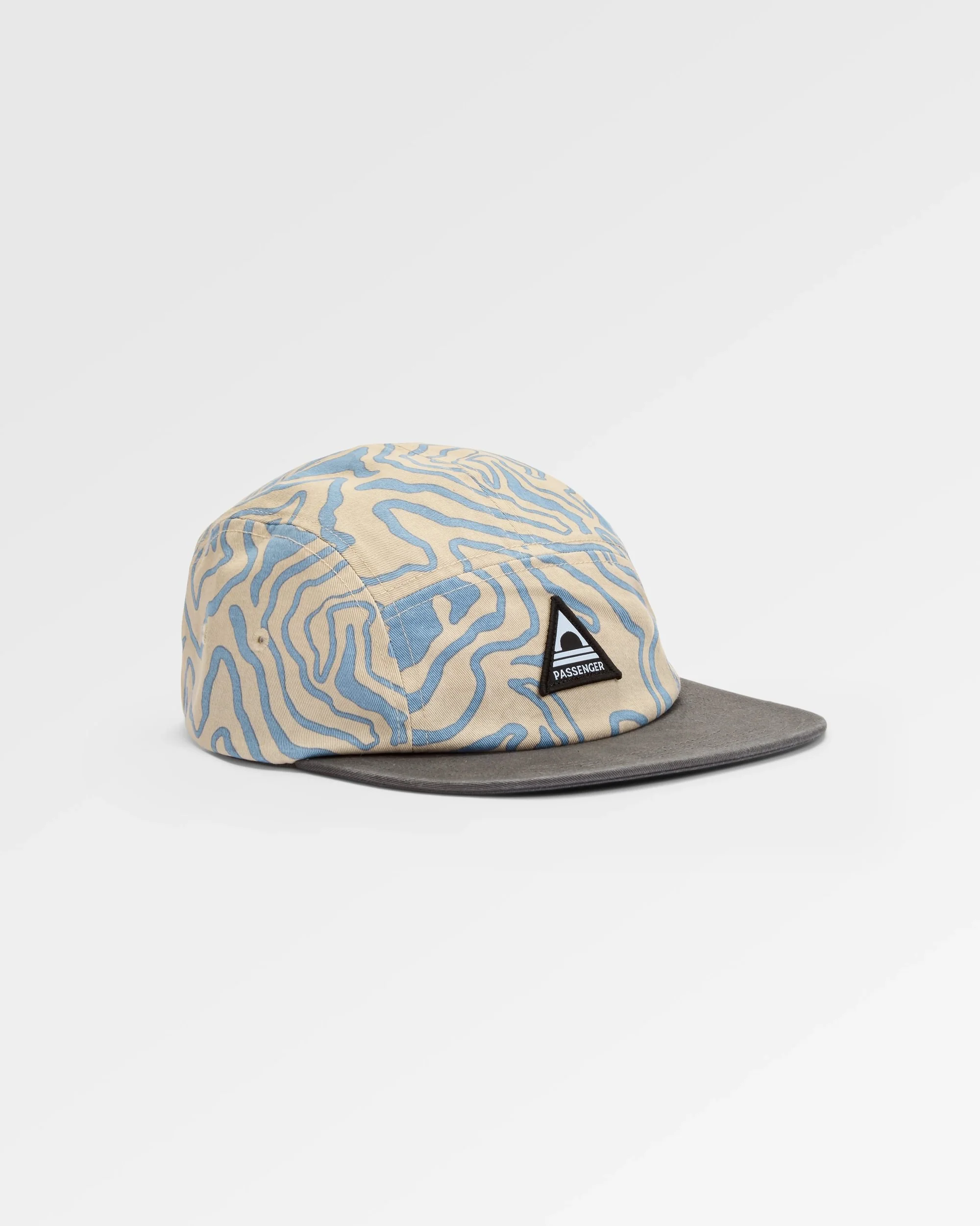 Coast 5 Panel Cap - Strata Swirl Birch