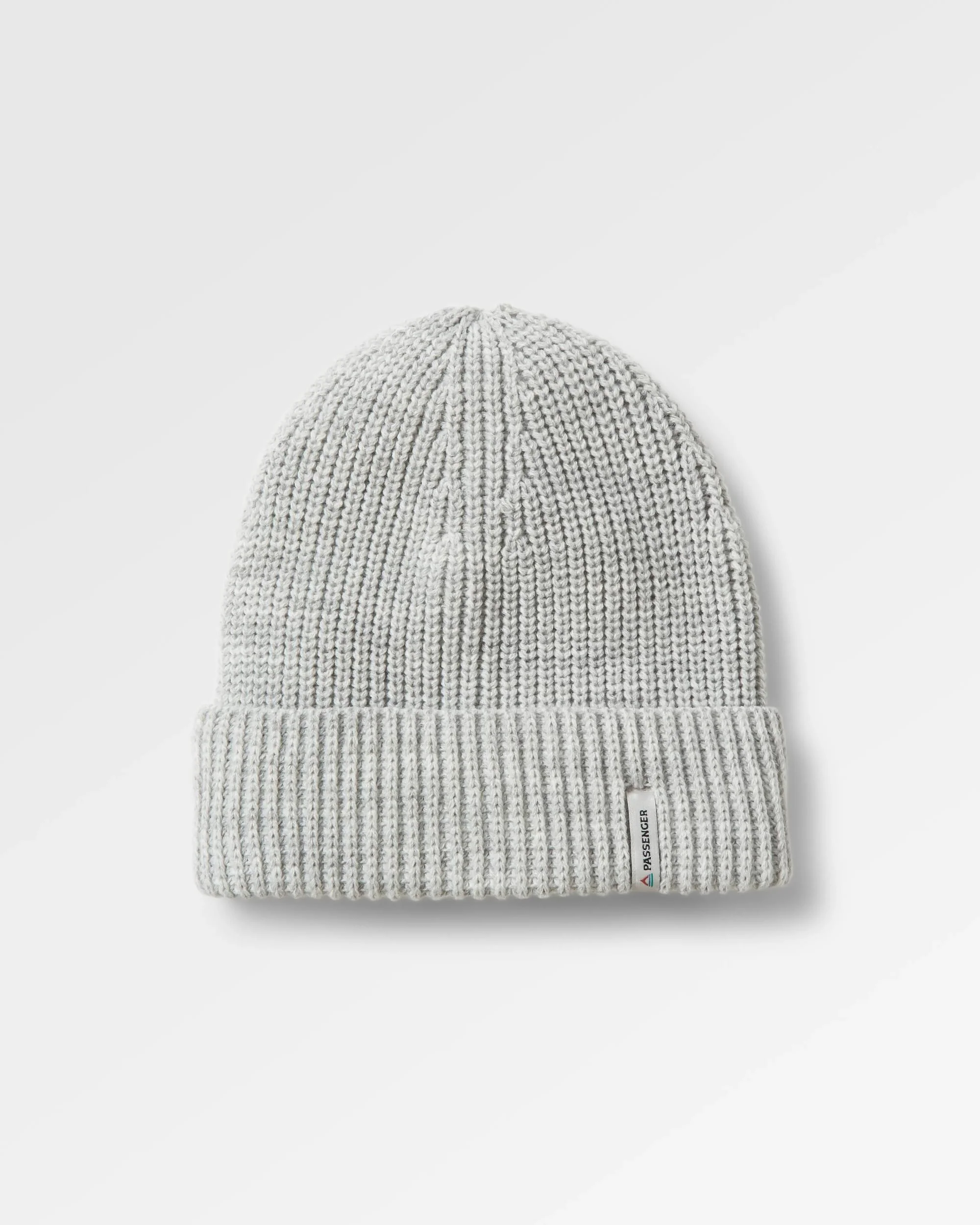 Compass Beanie - Light Grey Marl - Image 3