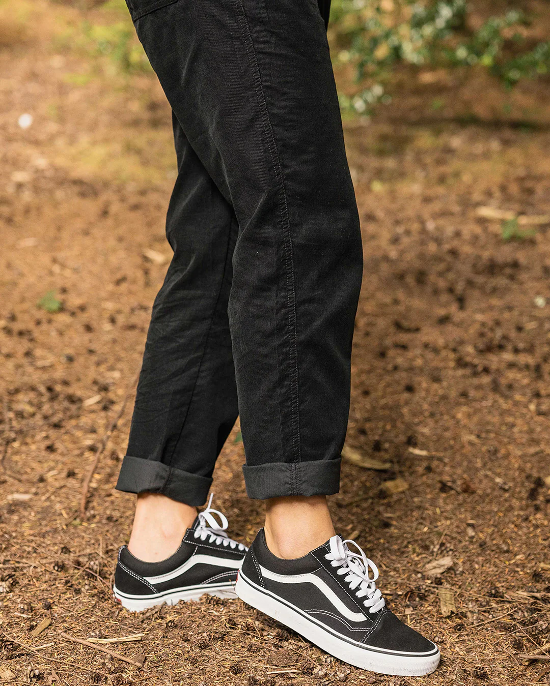 Compass Cord Trouser - Black - Image 6