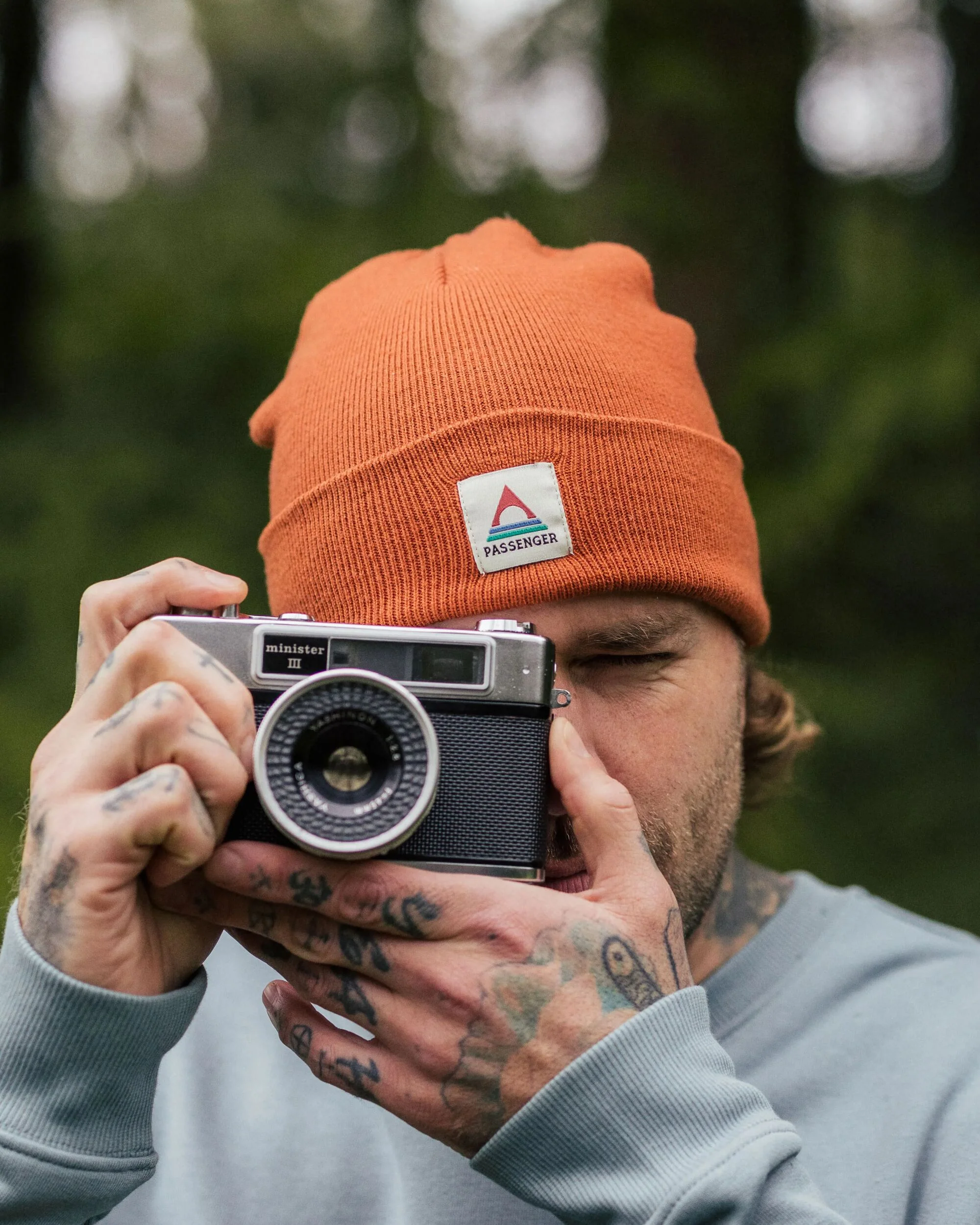 Core Low-Top Beanie - Burnt Orange - Image 2