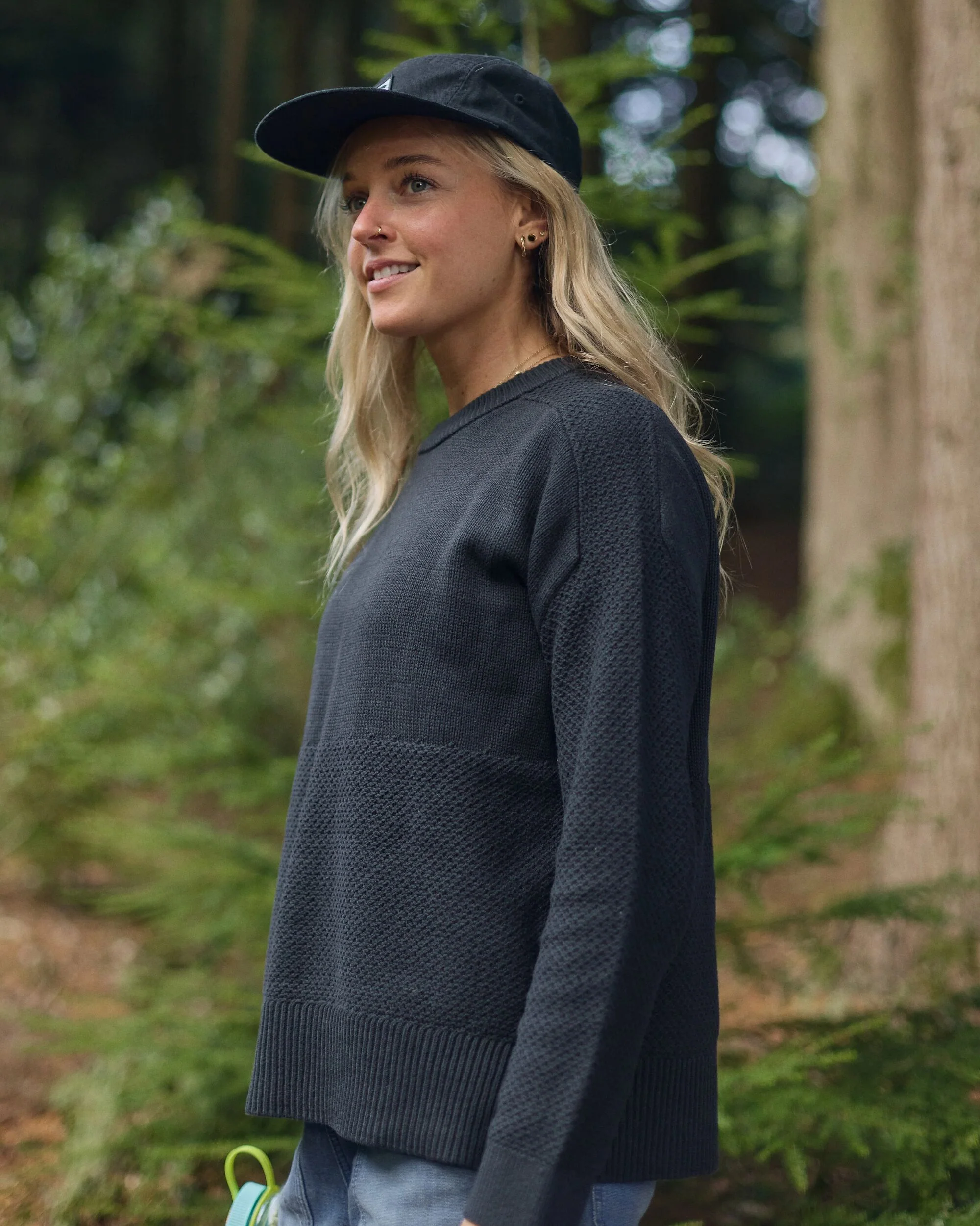 Cove Knitted Jumper - Black - Image 4