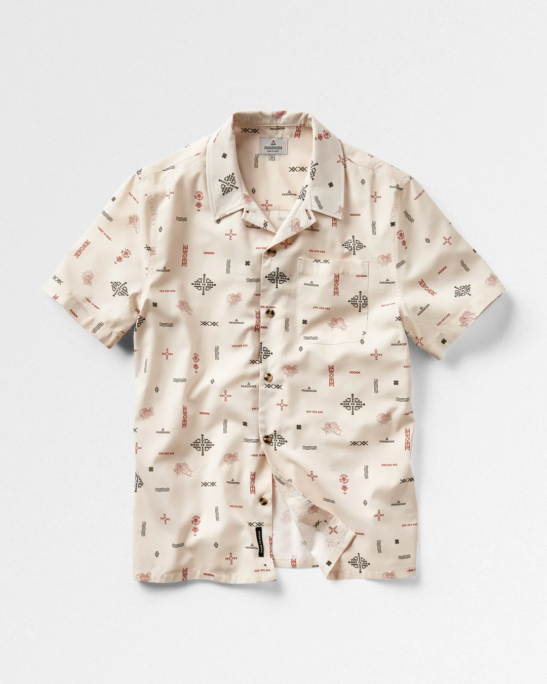 Cove Organic Cotton Short Sleeve Shirt - Birch Made To Roam - Image 8