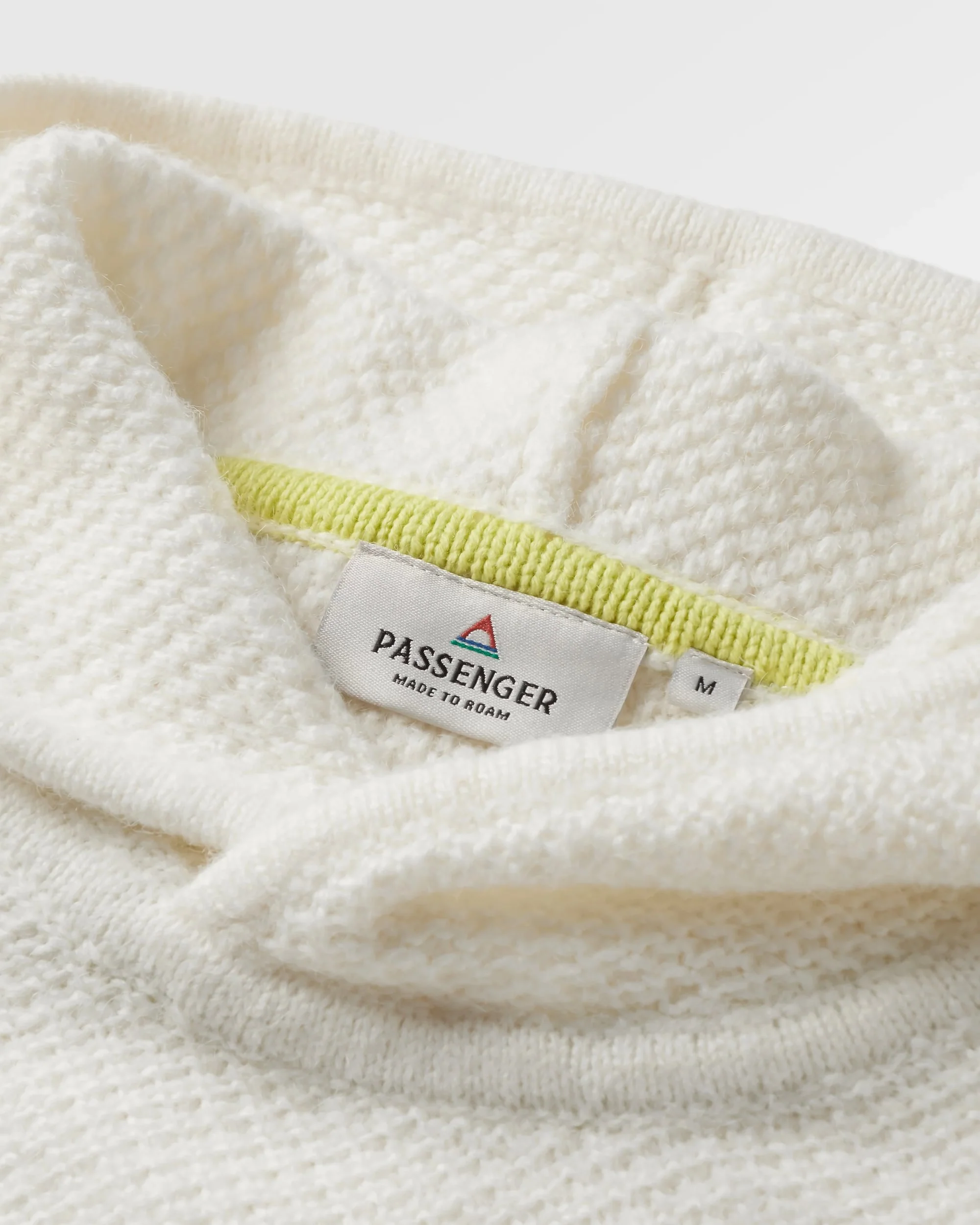 Cove Knitted Hoodie - Off White - Image 4
