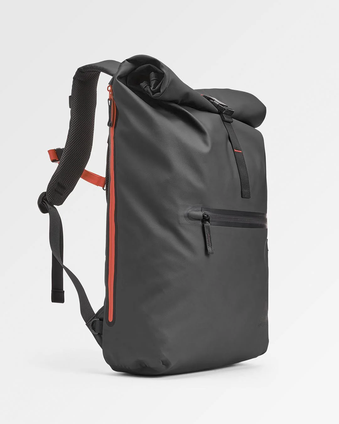 Crossing Roll Top Backpack - Charcoal/ Black - Image 6