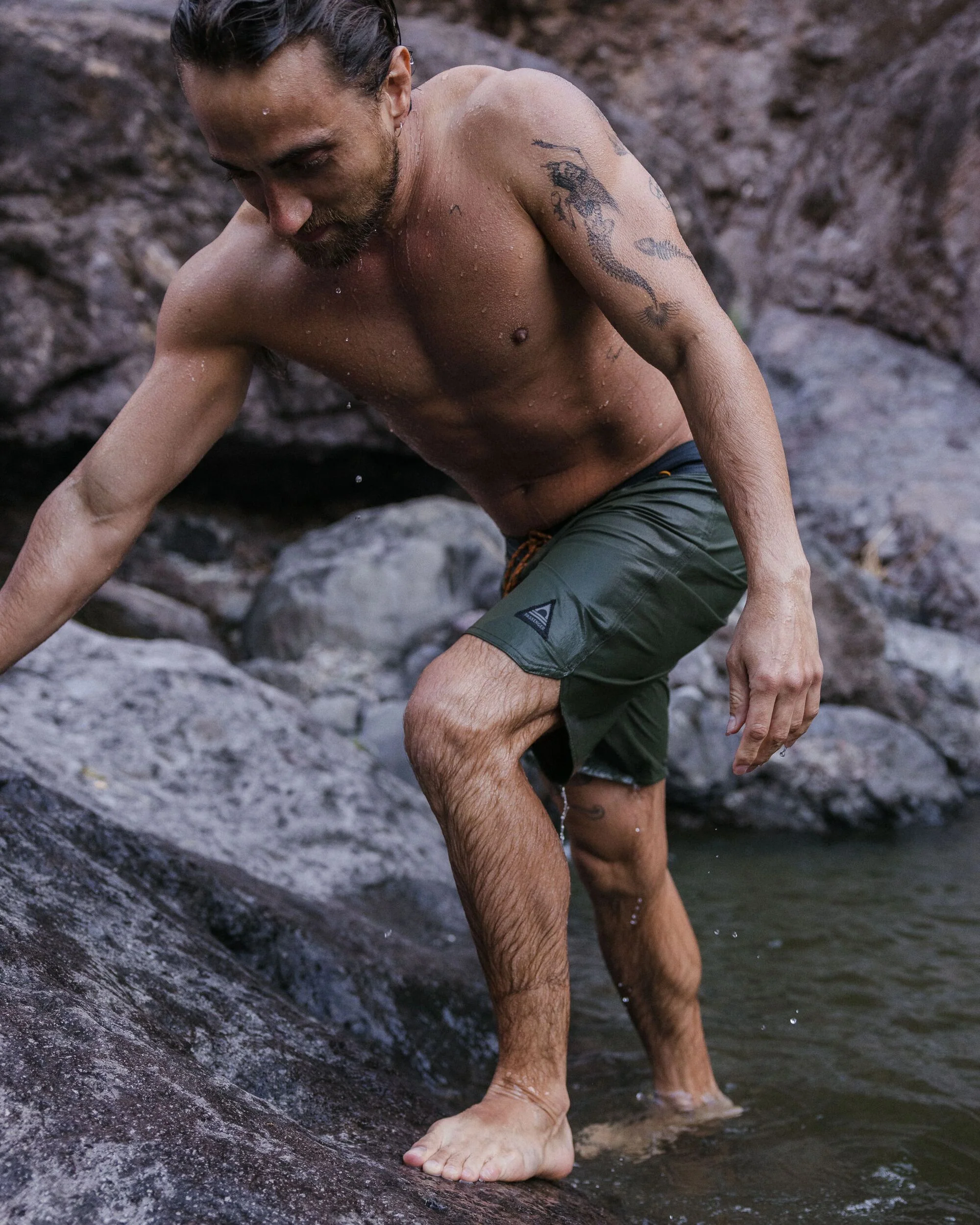 Cruiser NetPlus® 19" Boardshort - Khaki - Image 4