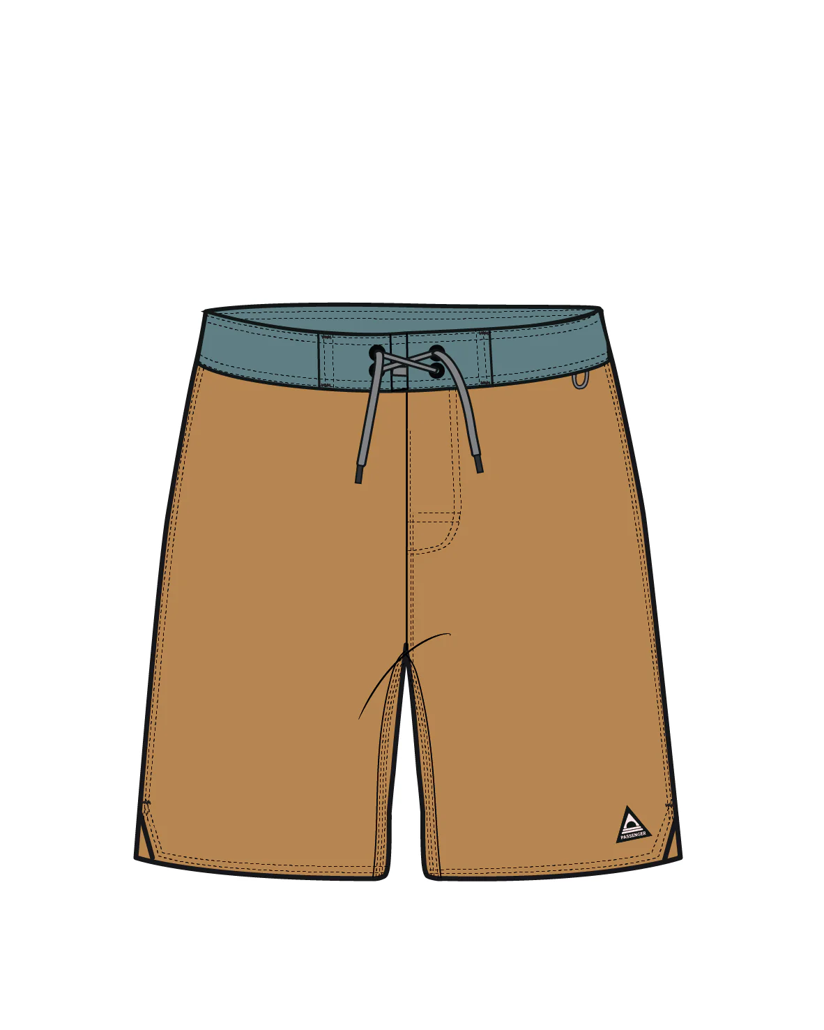 Cruiser NetPlus® 19" Boardshort - Spruce Yellow - Image 11