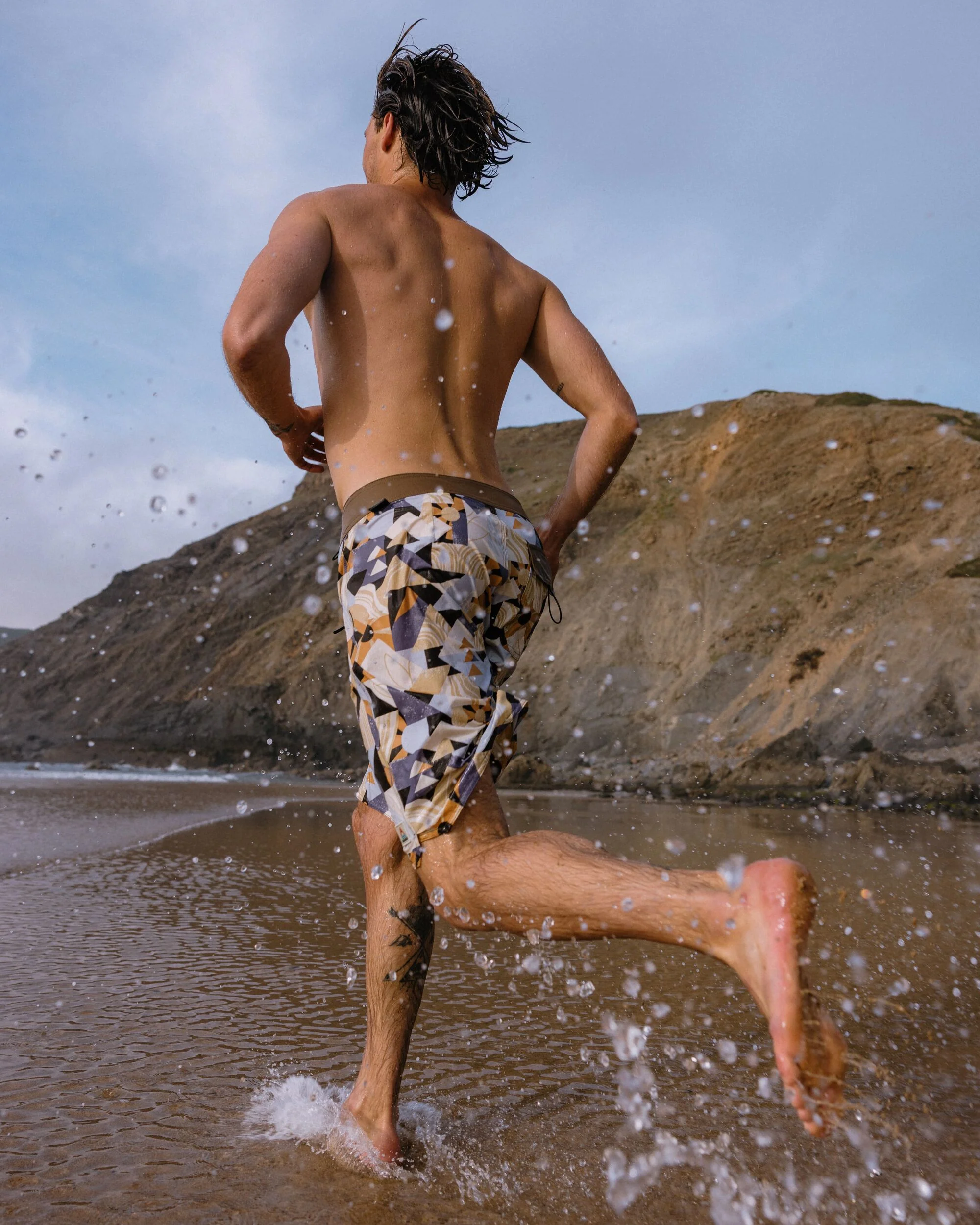 Cruiser Netplus® 21" Boardshort - Sun Patch Desert