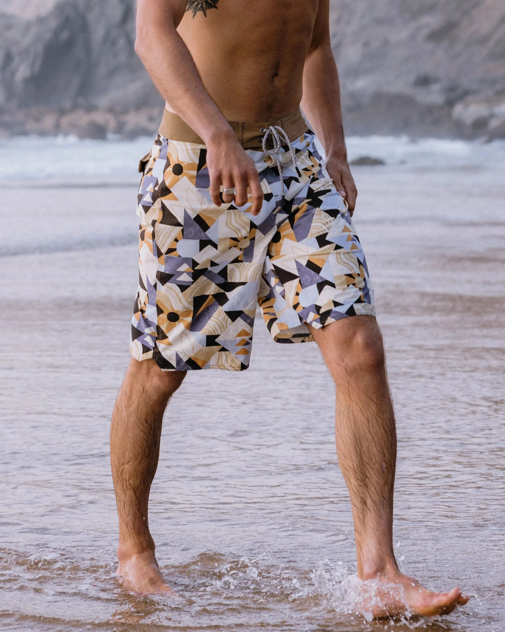 Cruiser Netplus® 21" Boardshort - Sun Patch Desert - Image 4
