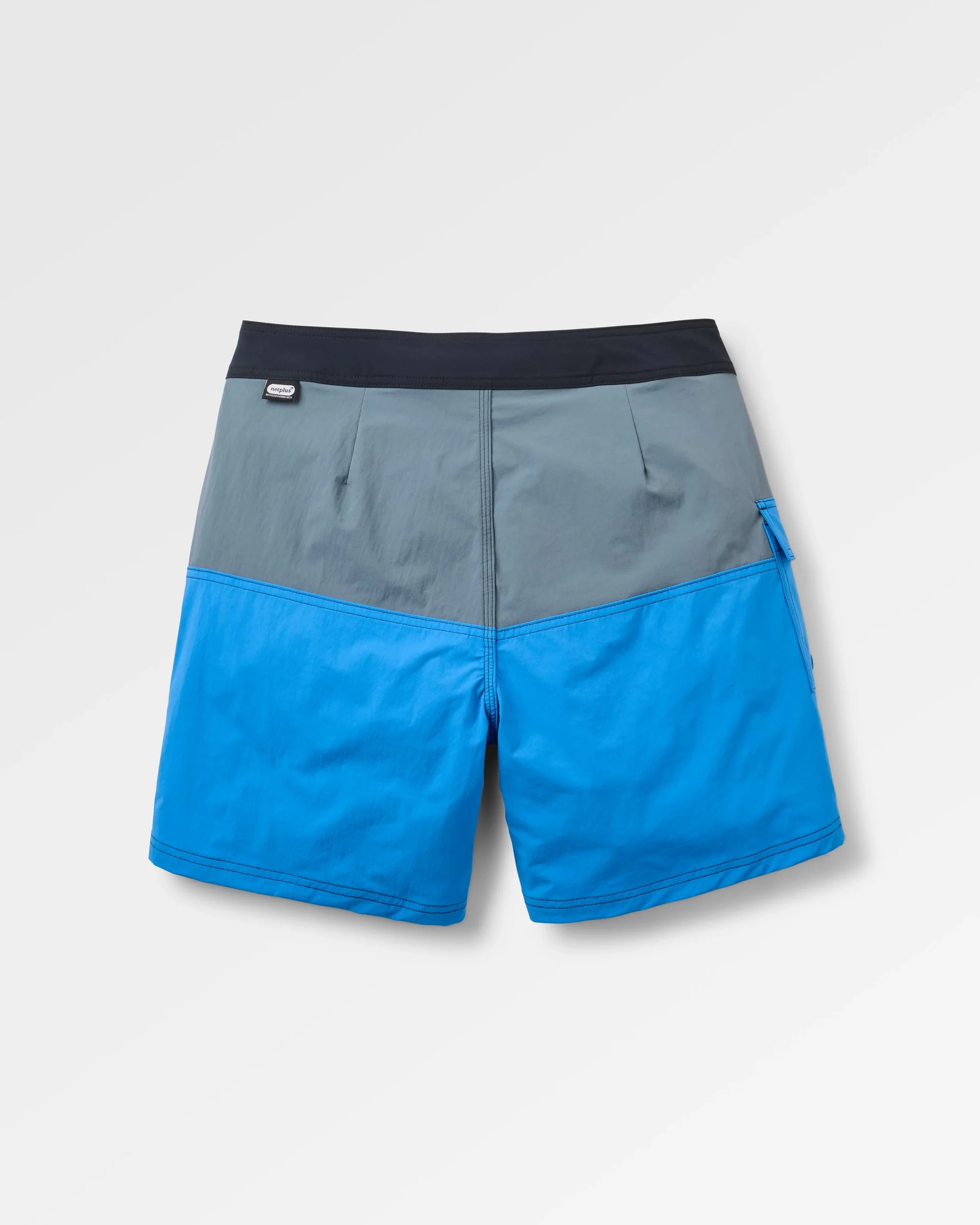 Cutback NetPlus® 17" Boardshort - Storm Grey/Marine Blue - Image 5