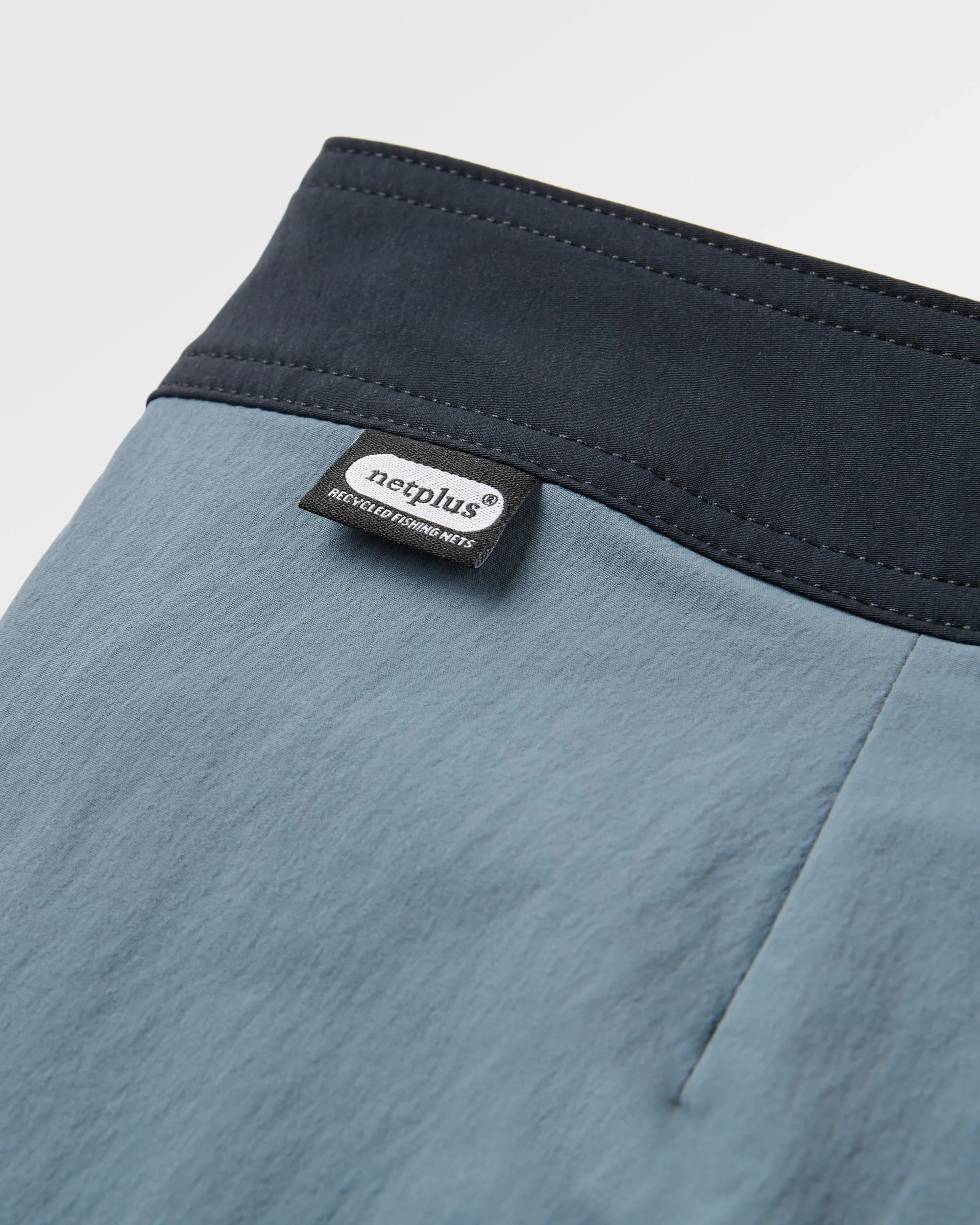 Cutback NetPlus® 17" Boardshort - Storm Grey/Marine Blue - Image 9