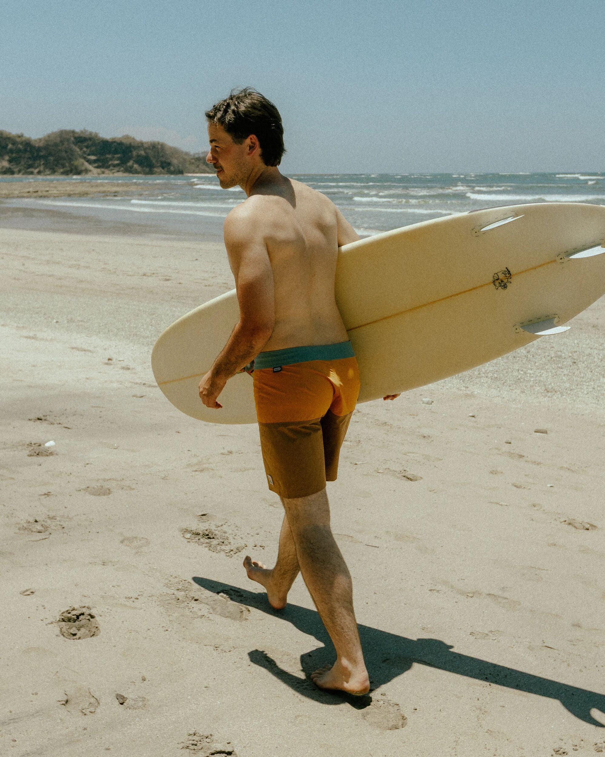 Cutback NetPlus® 17" Boardshort - Spruce Yellow/Toffee - Image 5