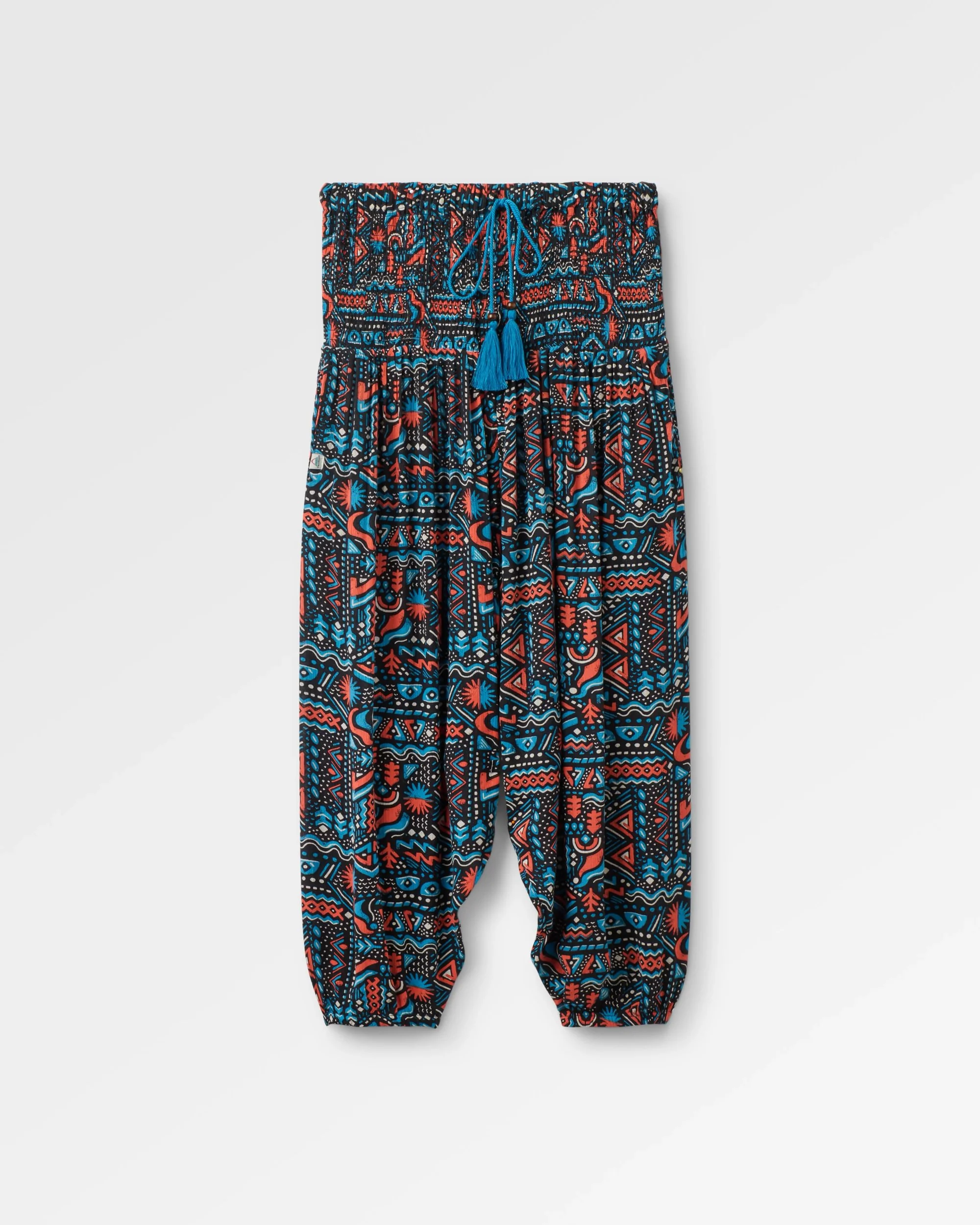 Daylily Loose Trouser - Elemental Geo Black - Image 2
