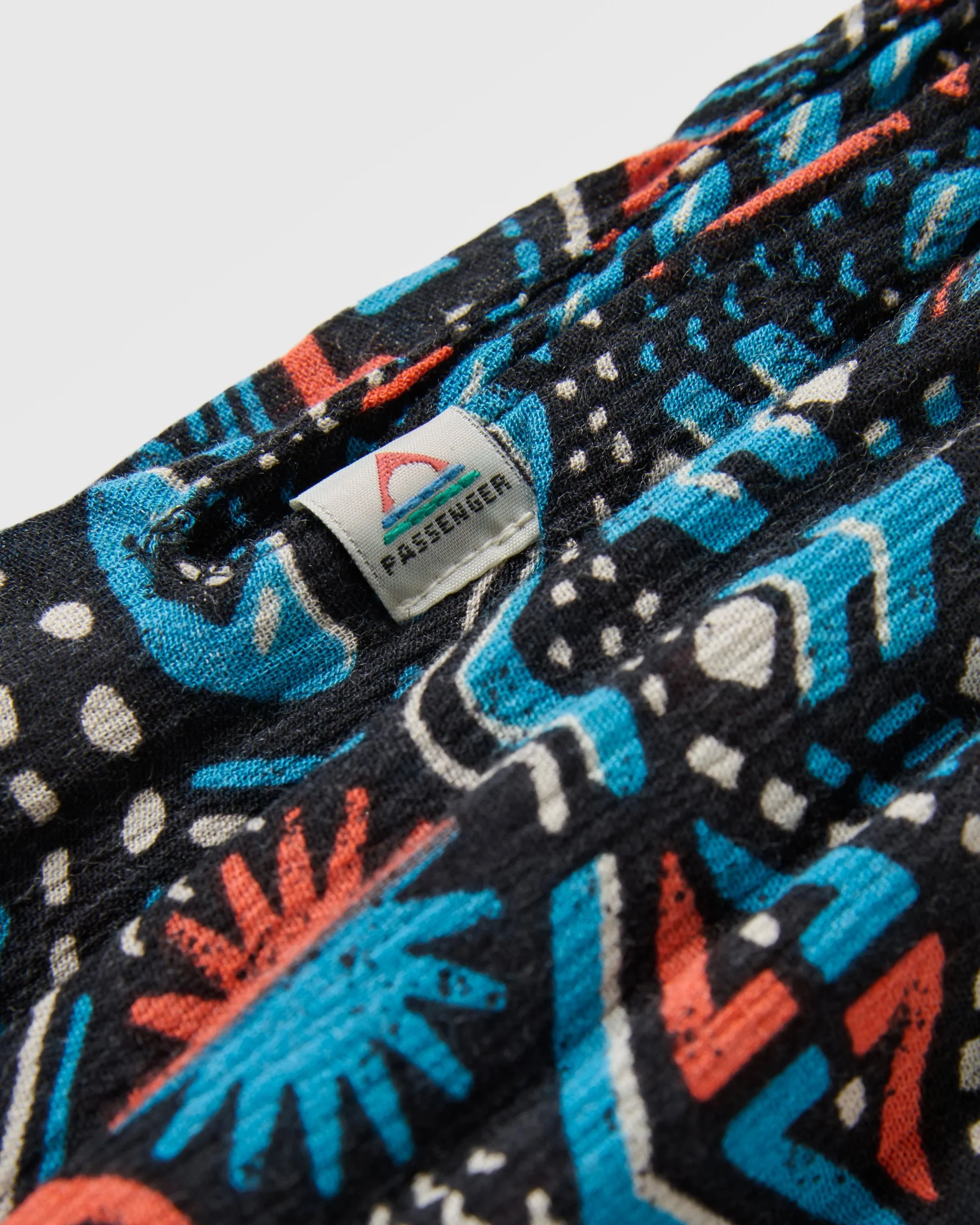 Daylily Loose Trouser - Elemental Geo Black - Image 6