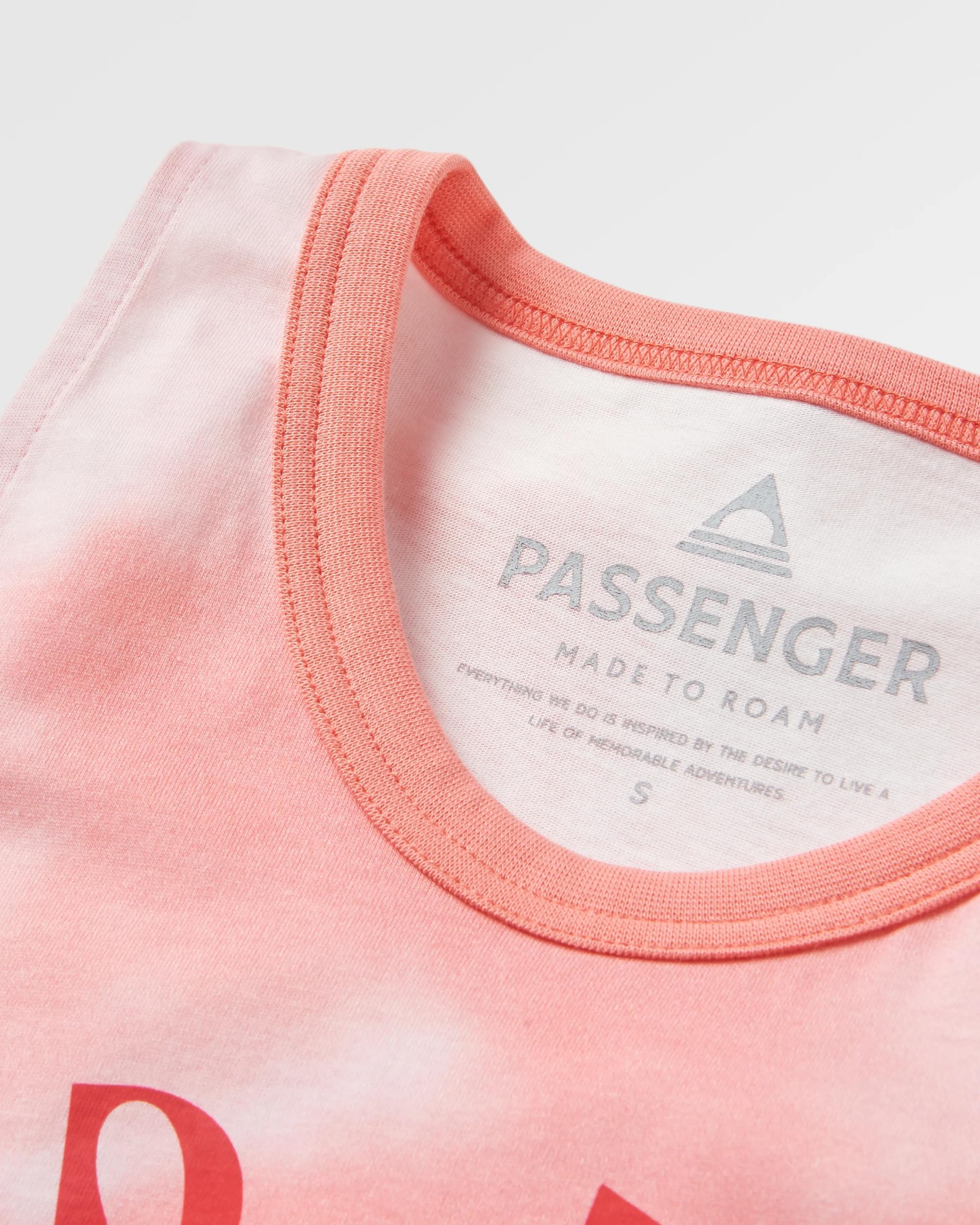 Discovery Organic Cotton Vest - Tie Dye Shell Pink - Image 3