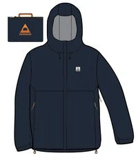 Downpour Waterproof Jacket - Rich Navy - Image 14