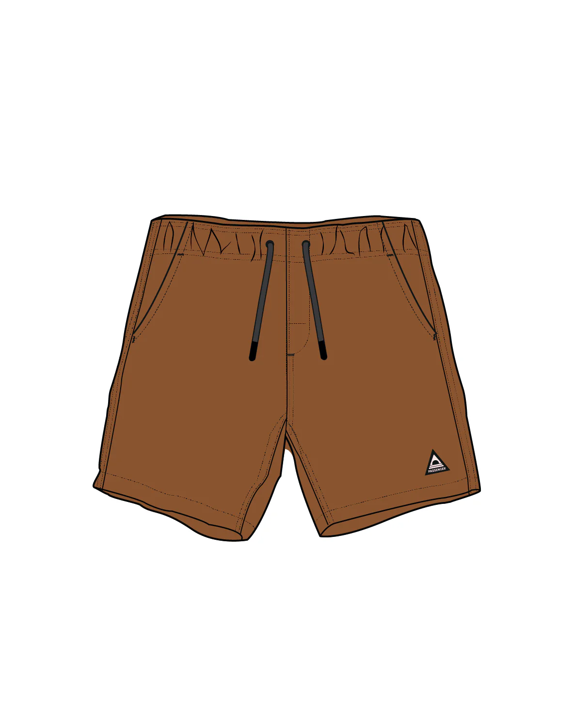 Drifter NetPlus® Swim Lined Short - Sunset Orange - Image 11
