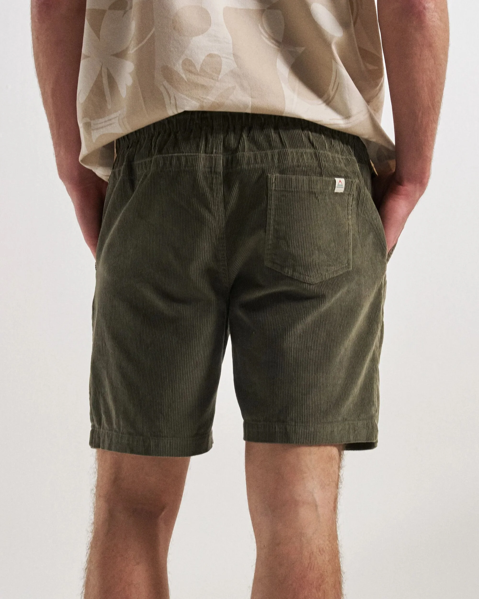 Drifter Cord Short - Dusty Olive - Image 6