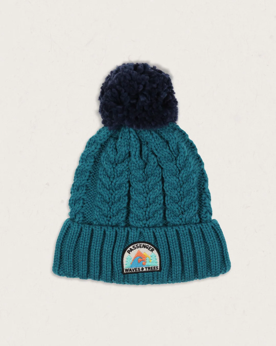 Drifter Fleece Lined Bobble Hat - Shaded Spruce