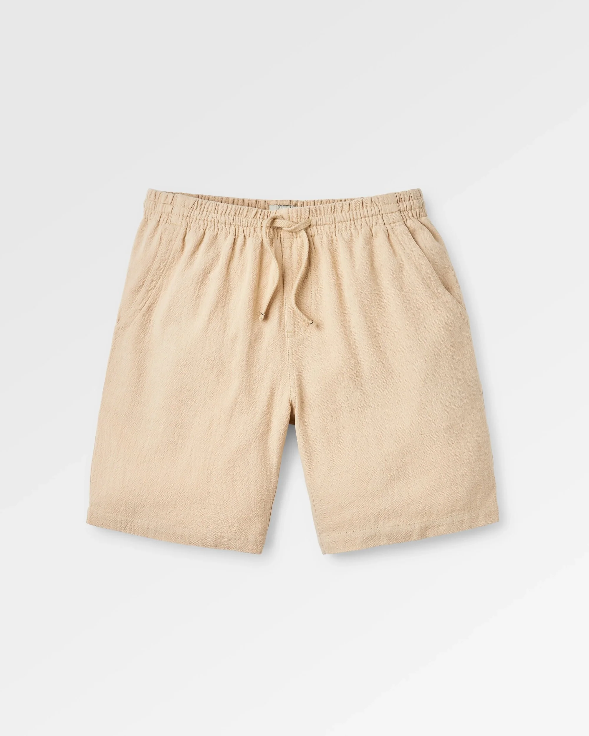 Drifter Cotton Linen Blend Short - Stone - Image 2