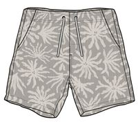 Drifter Corduroy Short - Seaweed Pebble Grey - Image 8