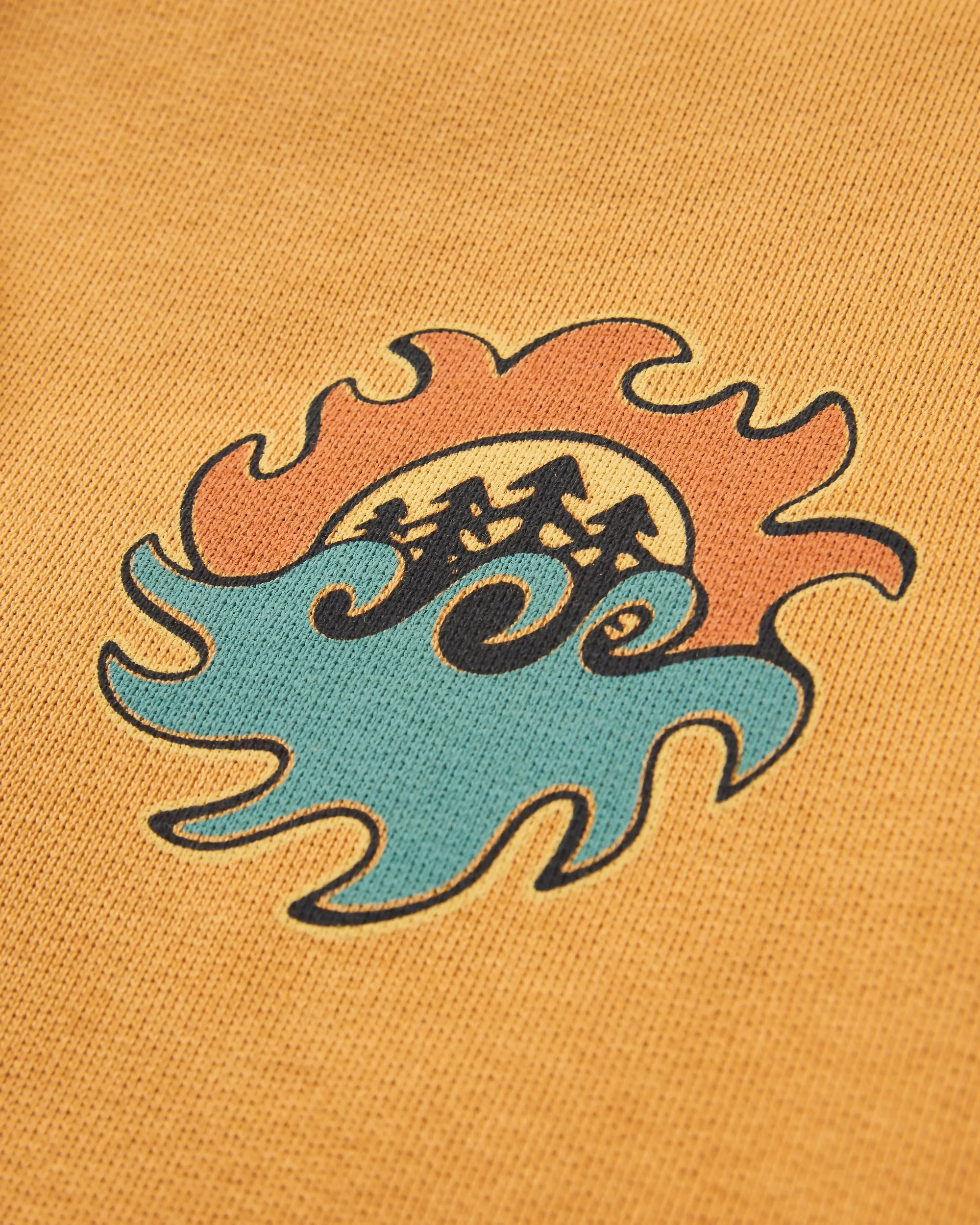 Dune Relaxed Fit Hoodie - Spruce Yellow - Image 5