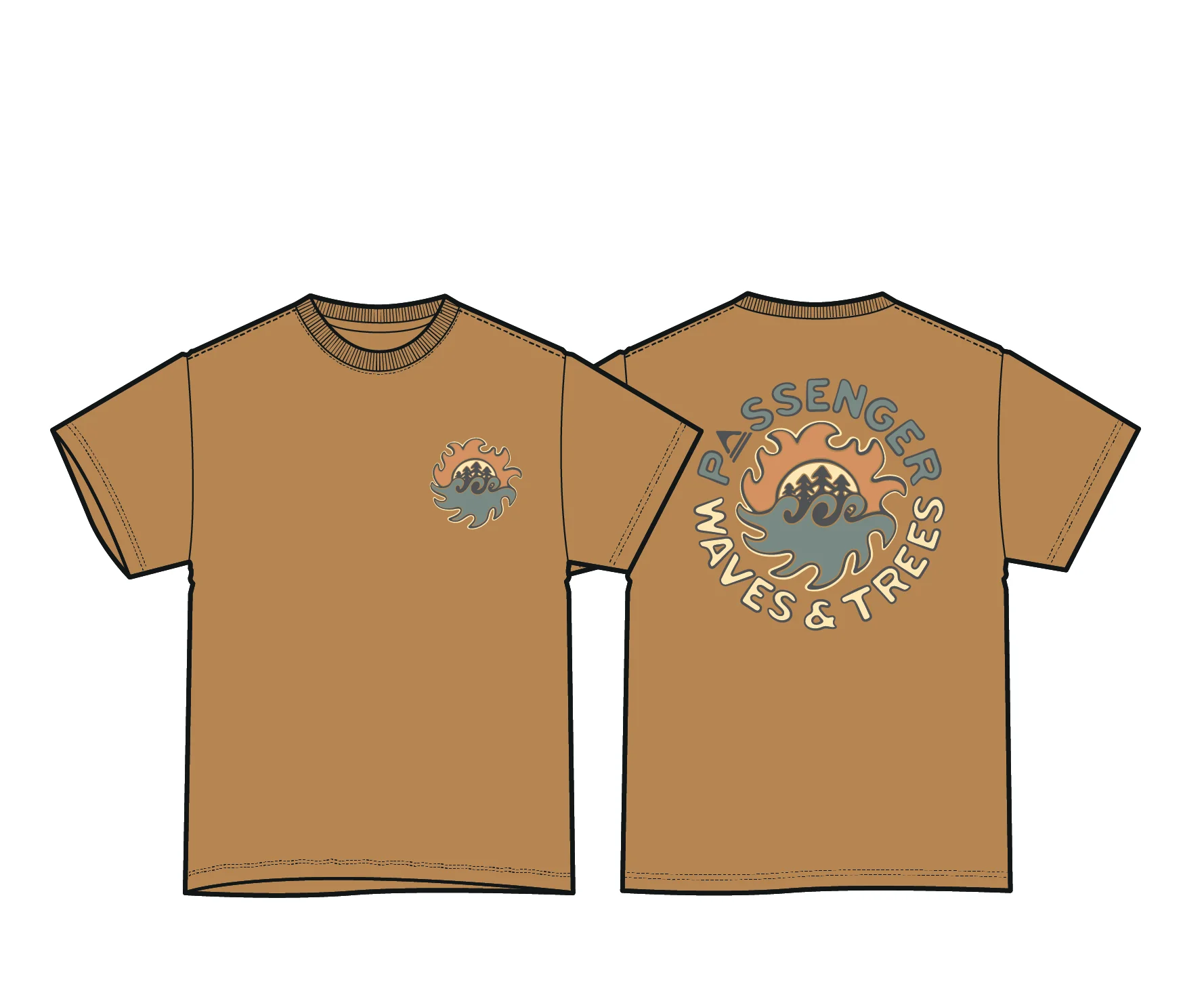 Dune Men's T-Shirt - Spruce Yellow Marl - Image 7
