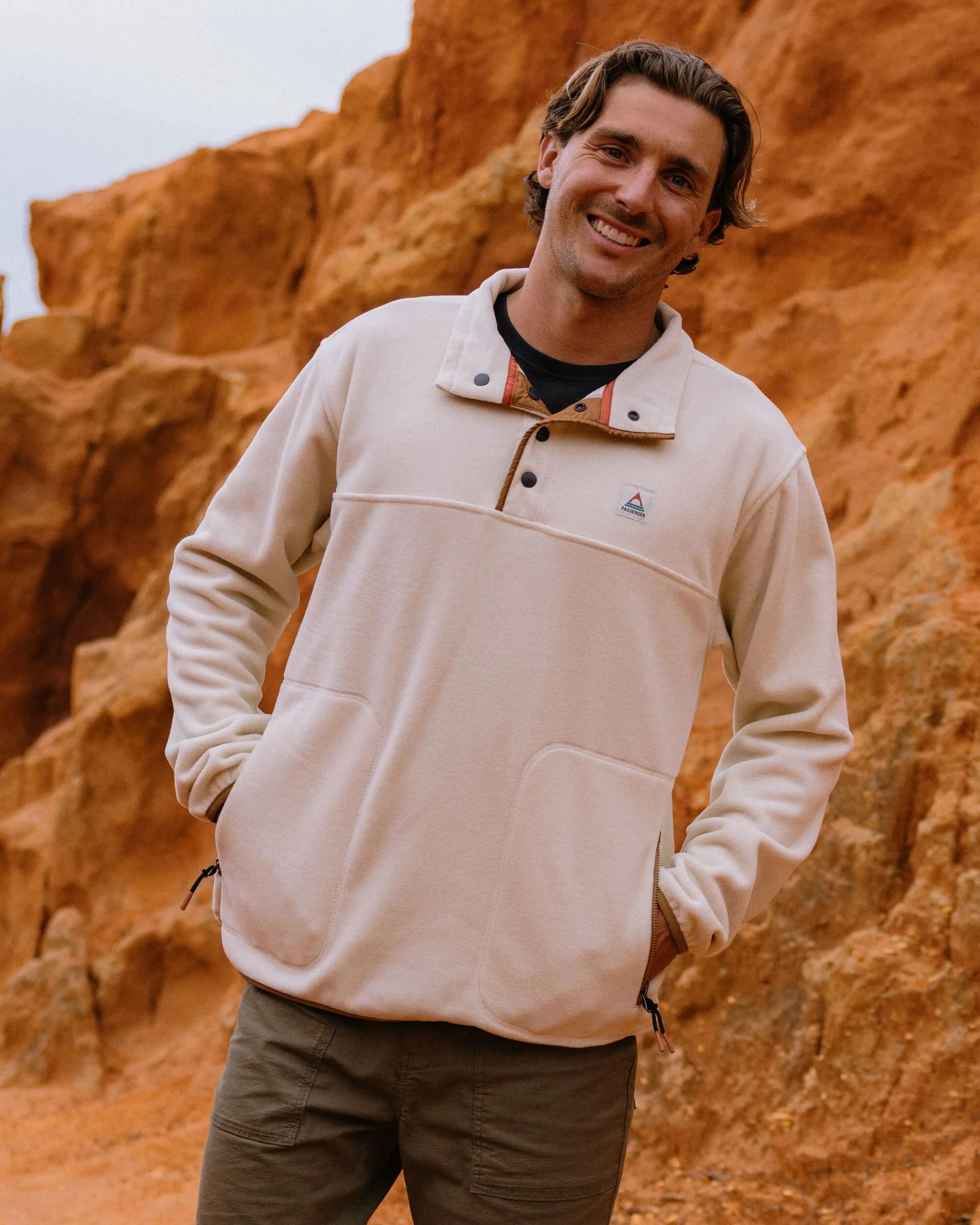 Dusk Polartec® Fleece - Oatmeal - Image 4