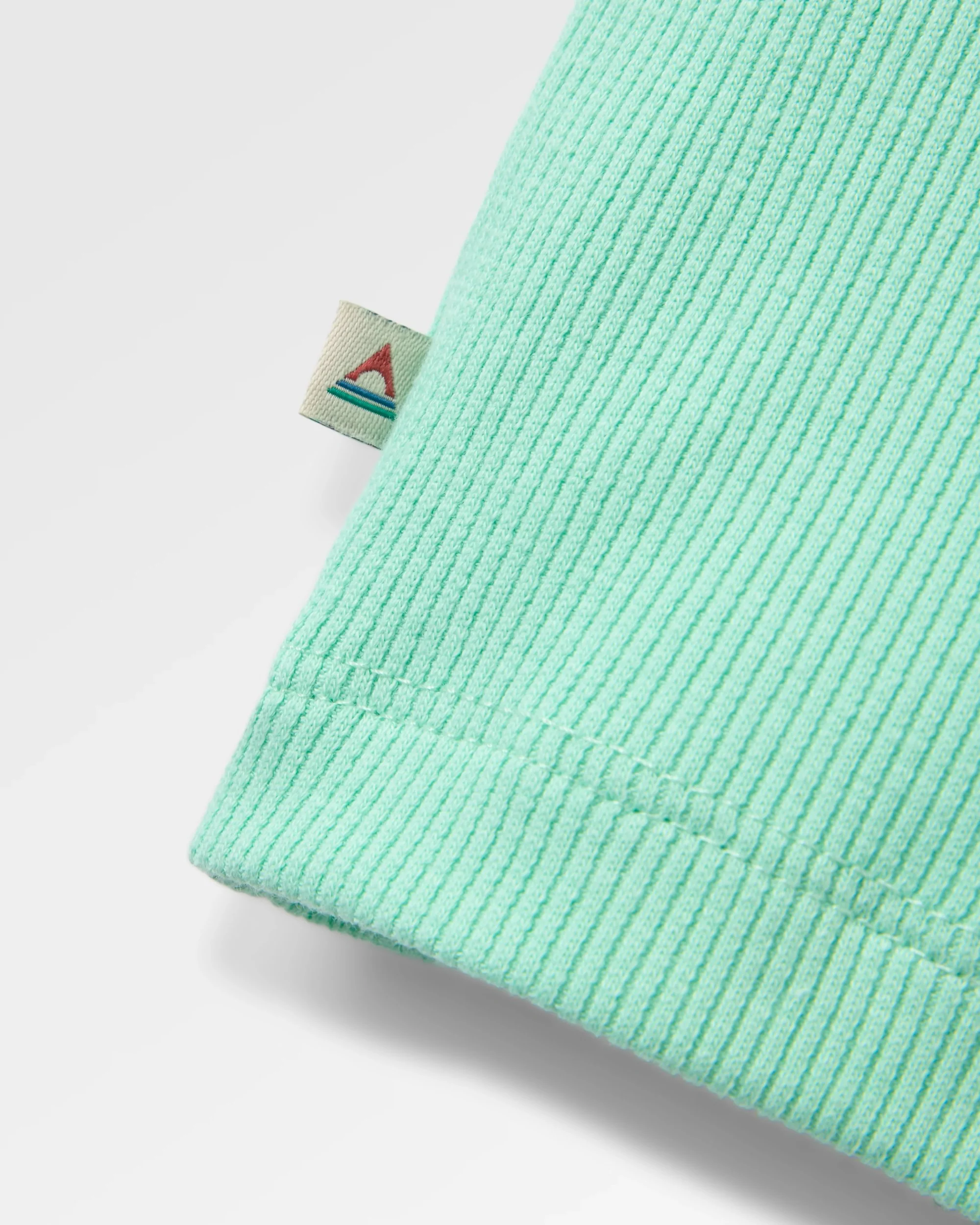 Easy Days Ribbed Graphic Vest - Aquamarine - Image 7