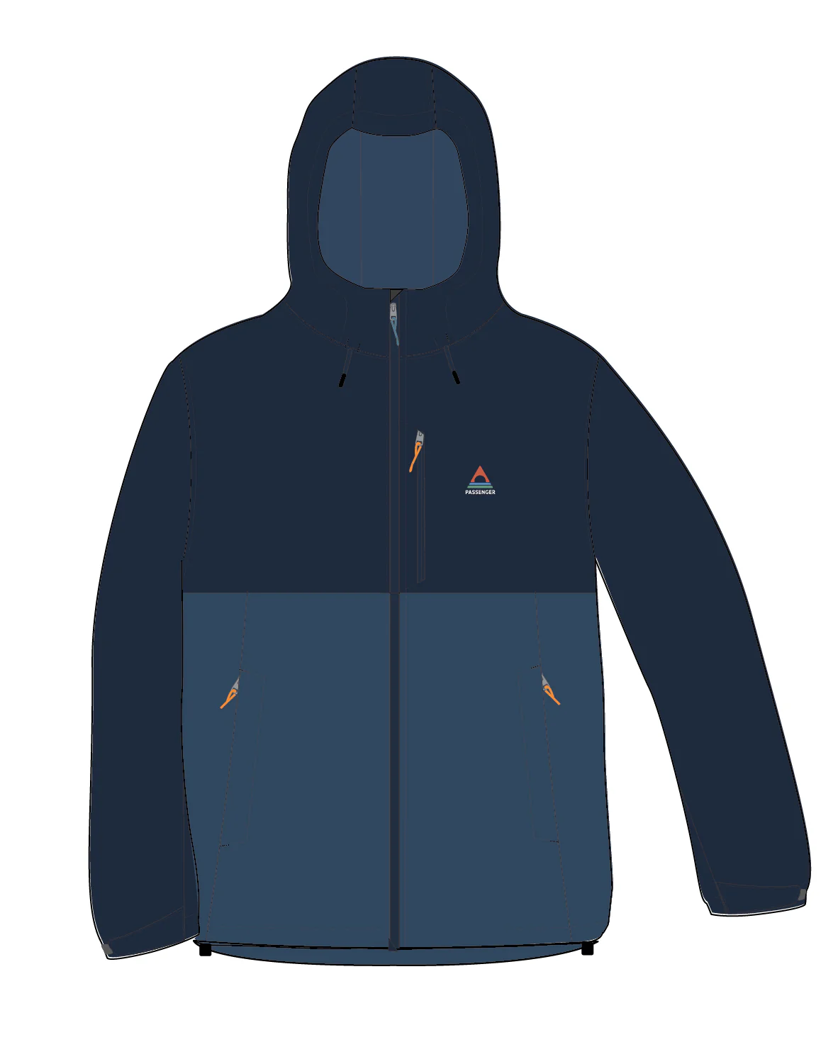 Eclipse Insulated Waterproof Jacket - Rich Navy - Image 11
