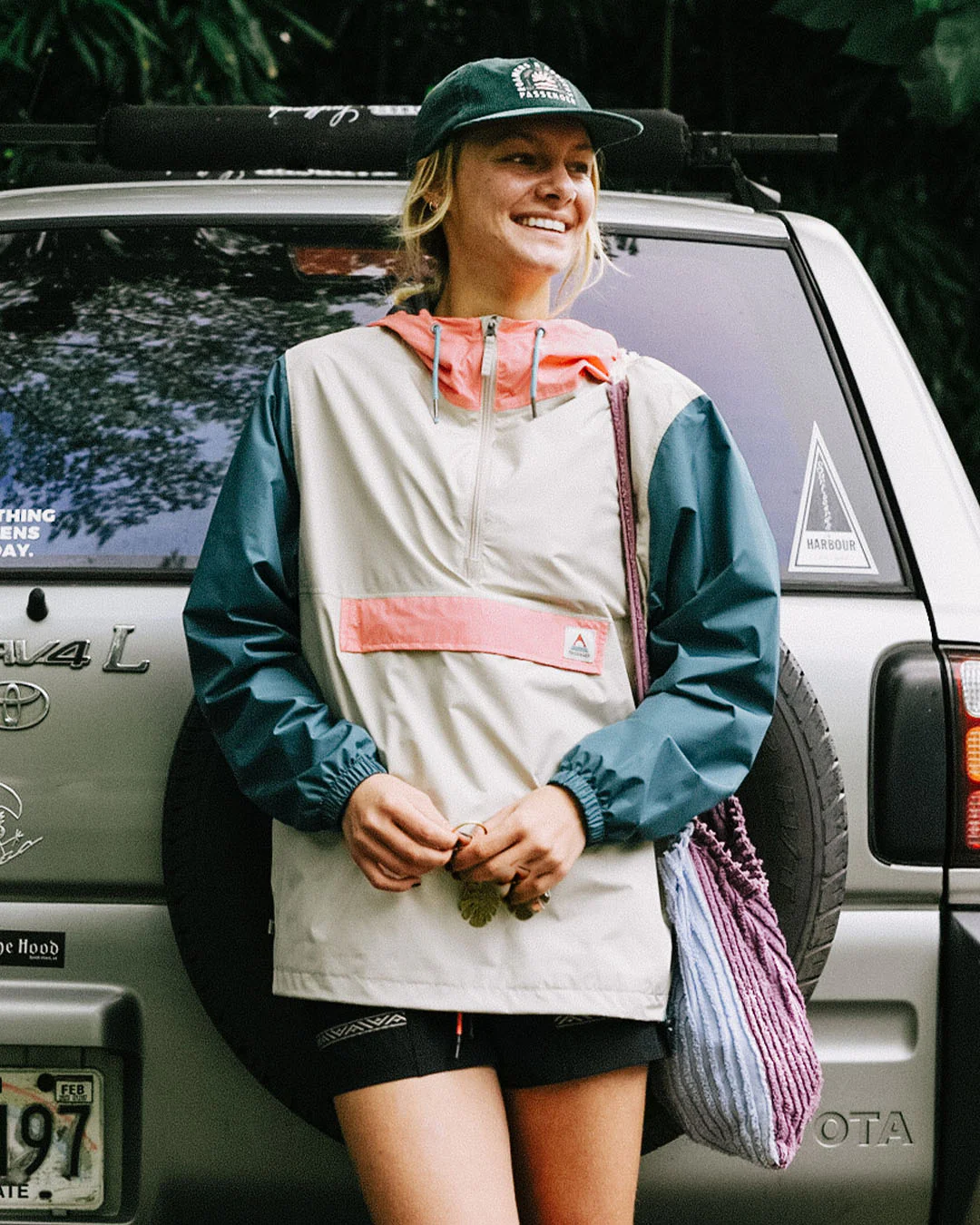 Eden Oversized Water Resistant Jacket - Feather