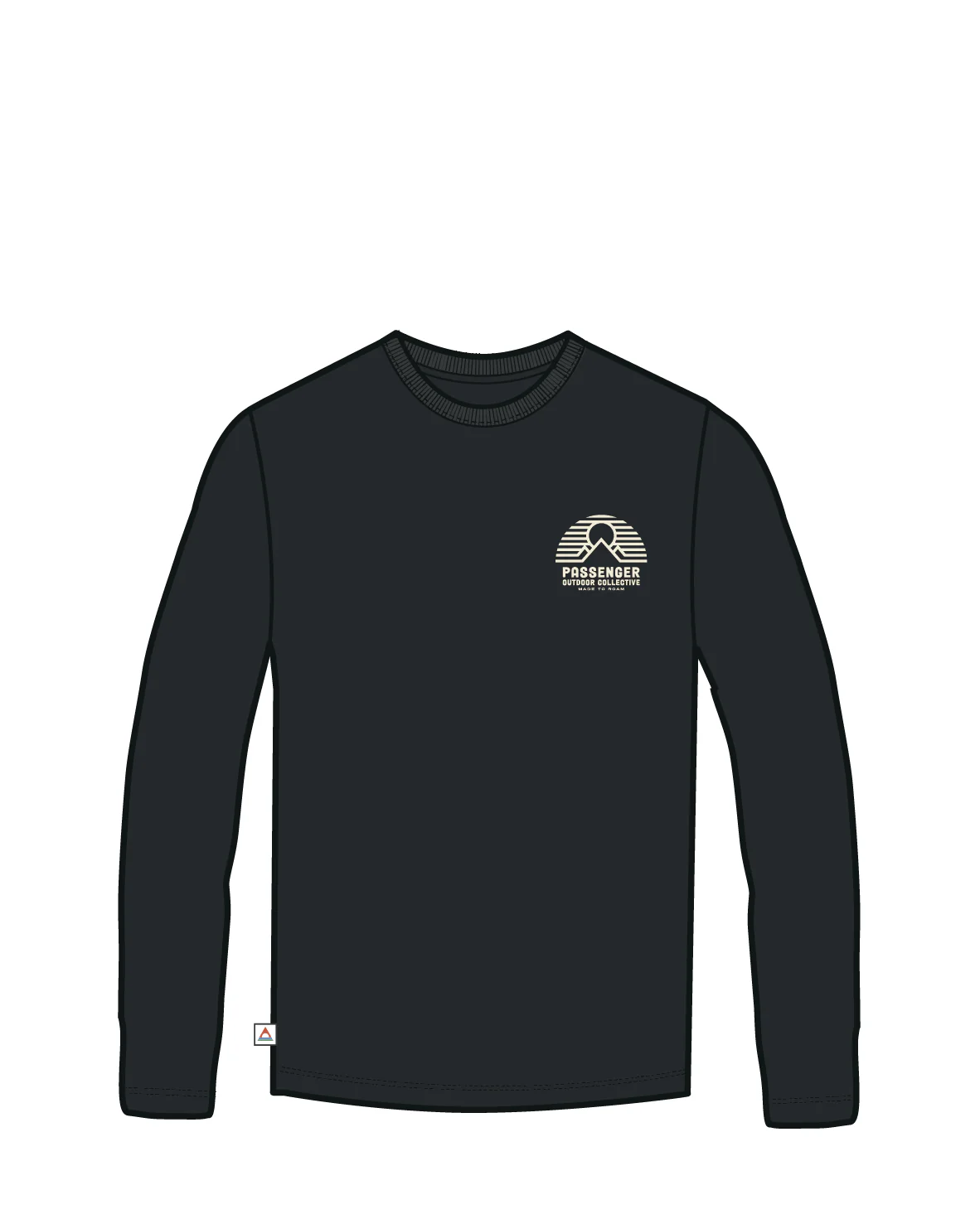 Elbio Relaxed Fit LS T-Shirt - Black - Image 6