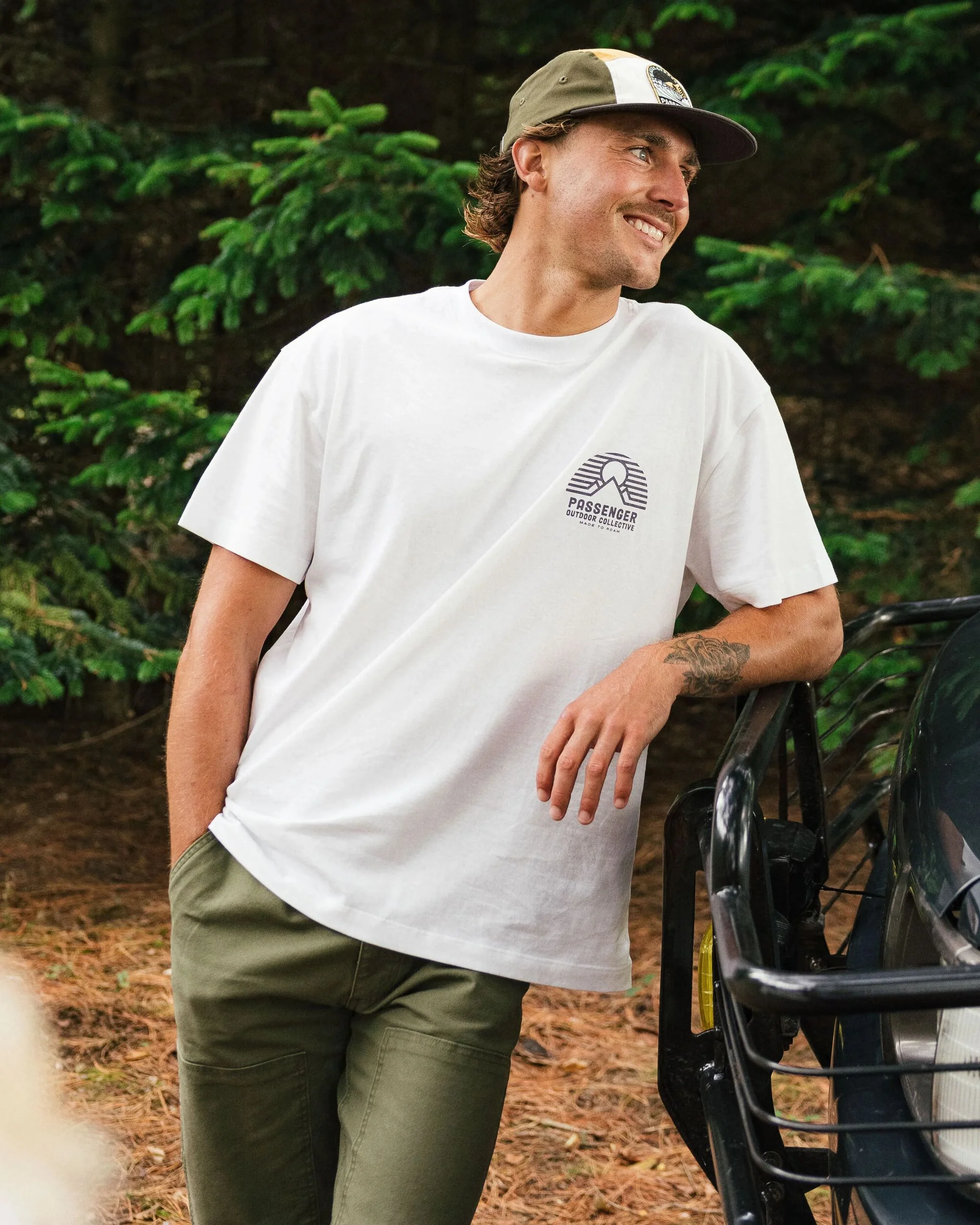 Elbio Relaxed Fit T-Shirt - White