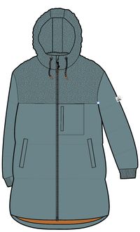 Elowen Hooded Insulated Jacket - Arctic - Image 11