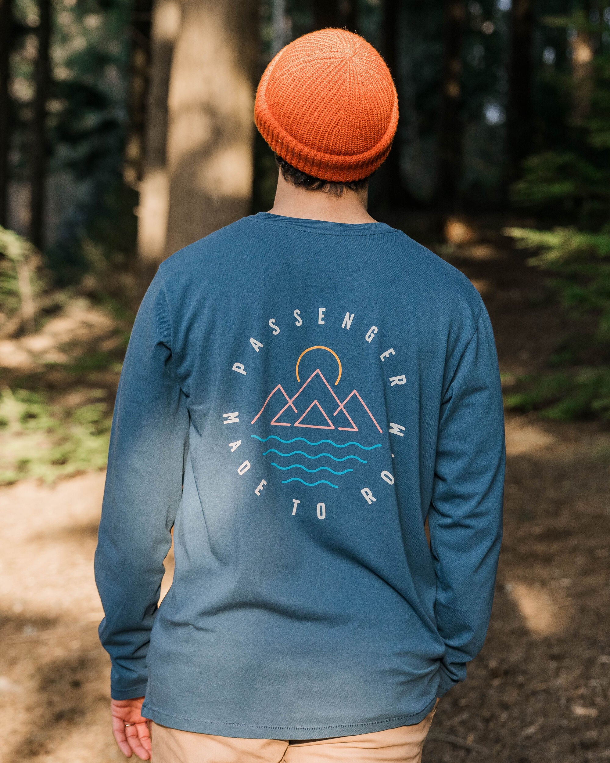 Escapism LS T-Shirt - Dark Denim