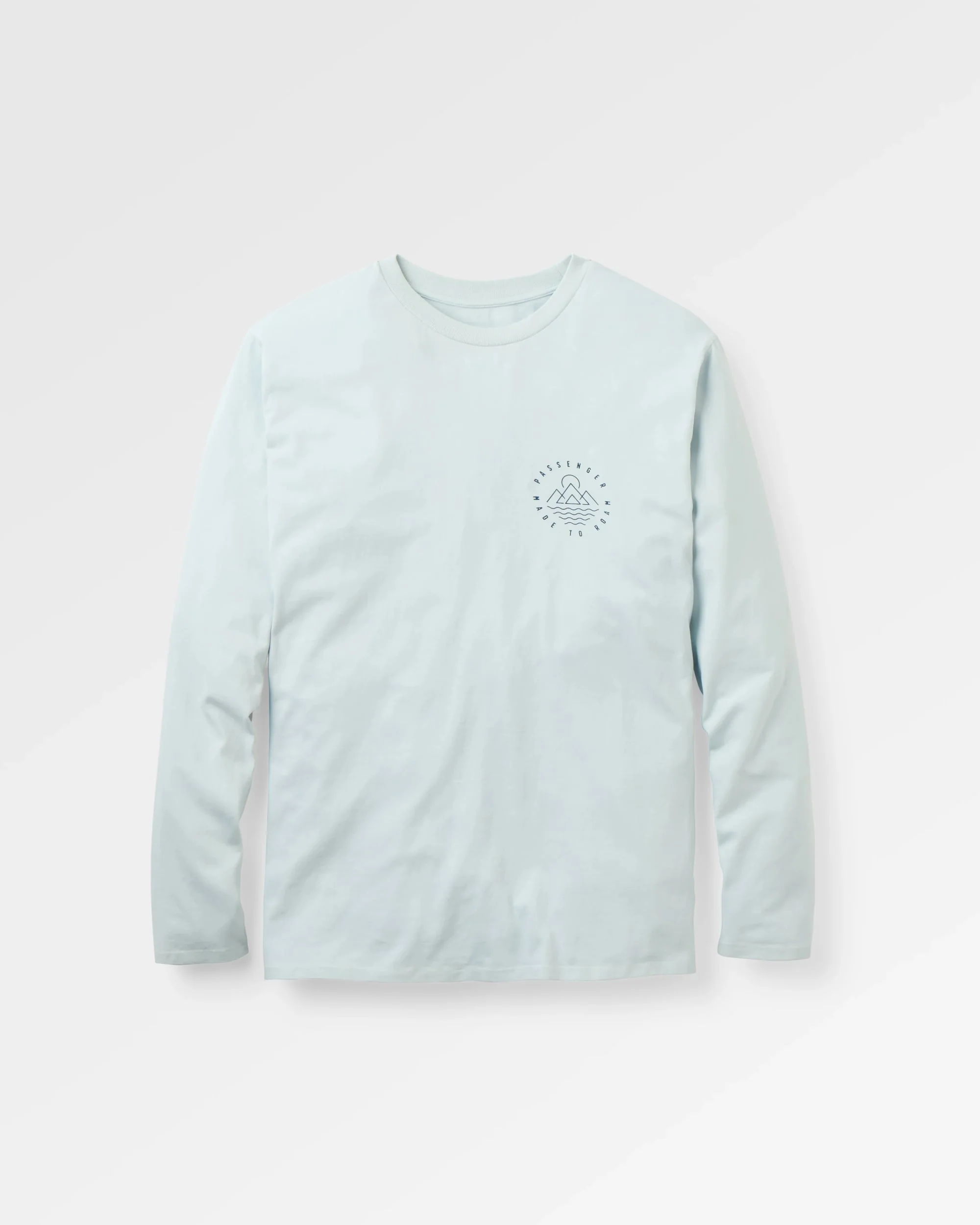 Escapism LS T-Shirt - Grey Blue