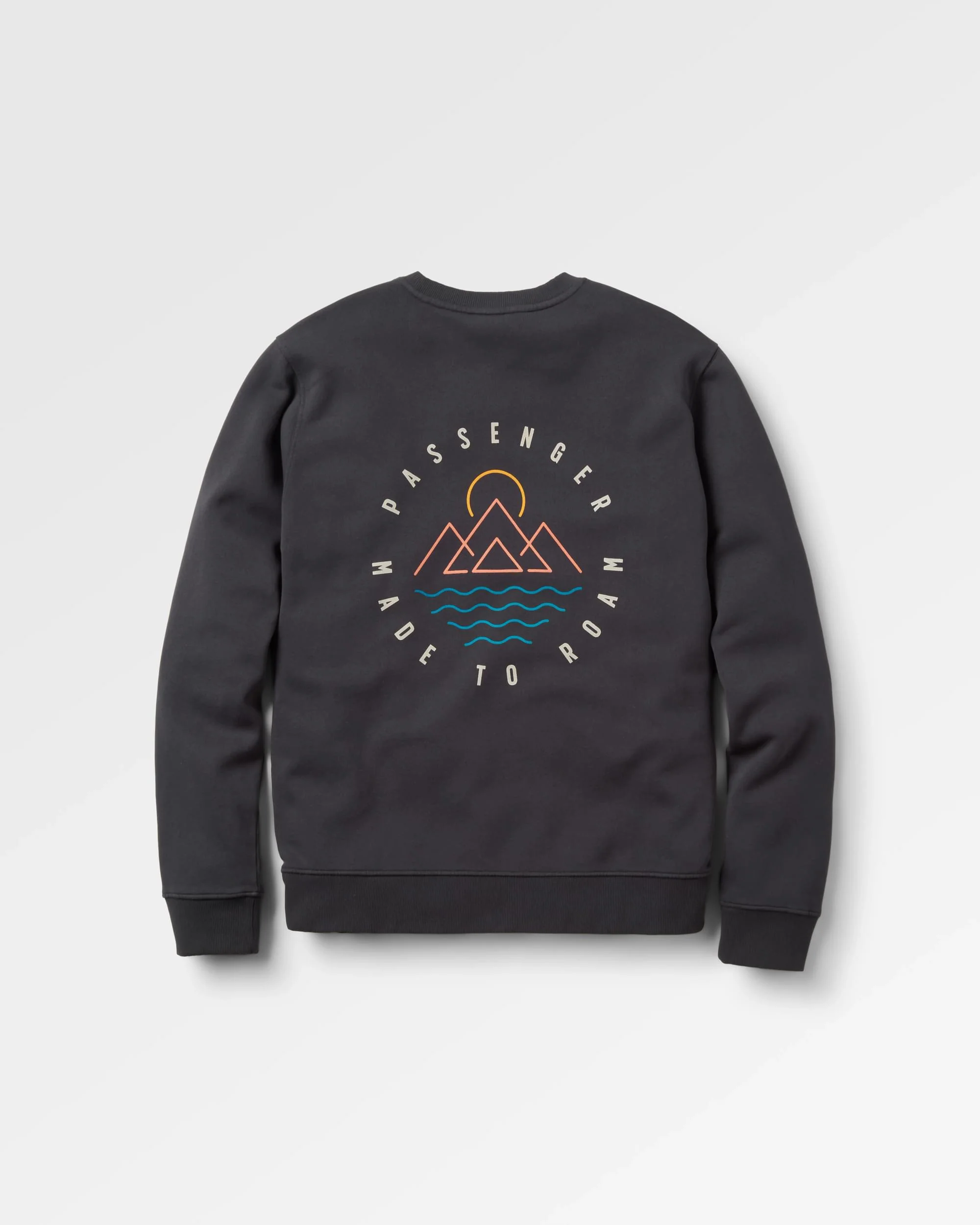 Escapism Regular Fit Sweatshirt - Black - Image 2